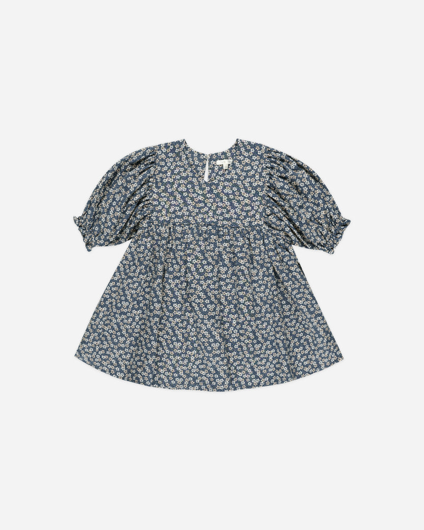 RYLEE + CRU TEEN PRIMROSE MINI DRESS LIGHT BLUE PLAID main image 0