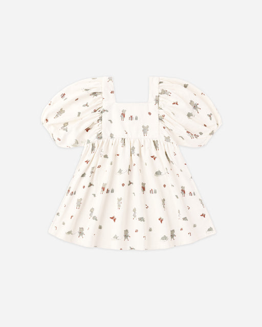 Brea Dress Holiday Mouse - Rylee + Cru | Kids Clothes | Trendy Baby Clothes | Modern Infant Outfits |