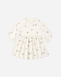 Raglan Dress Hedgehog - Rylee + Cru | Kids Clothes | Trendy Baby Clothes | Modern Infant Outfits |