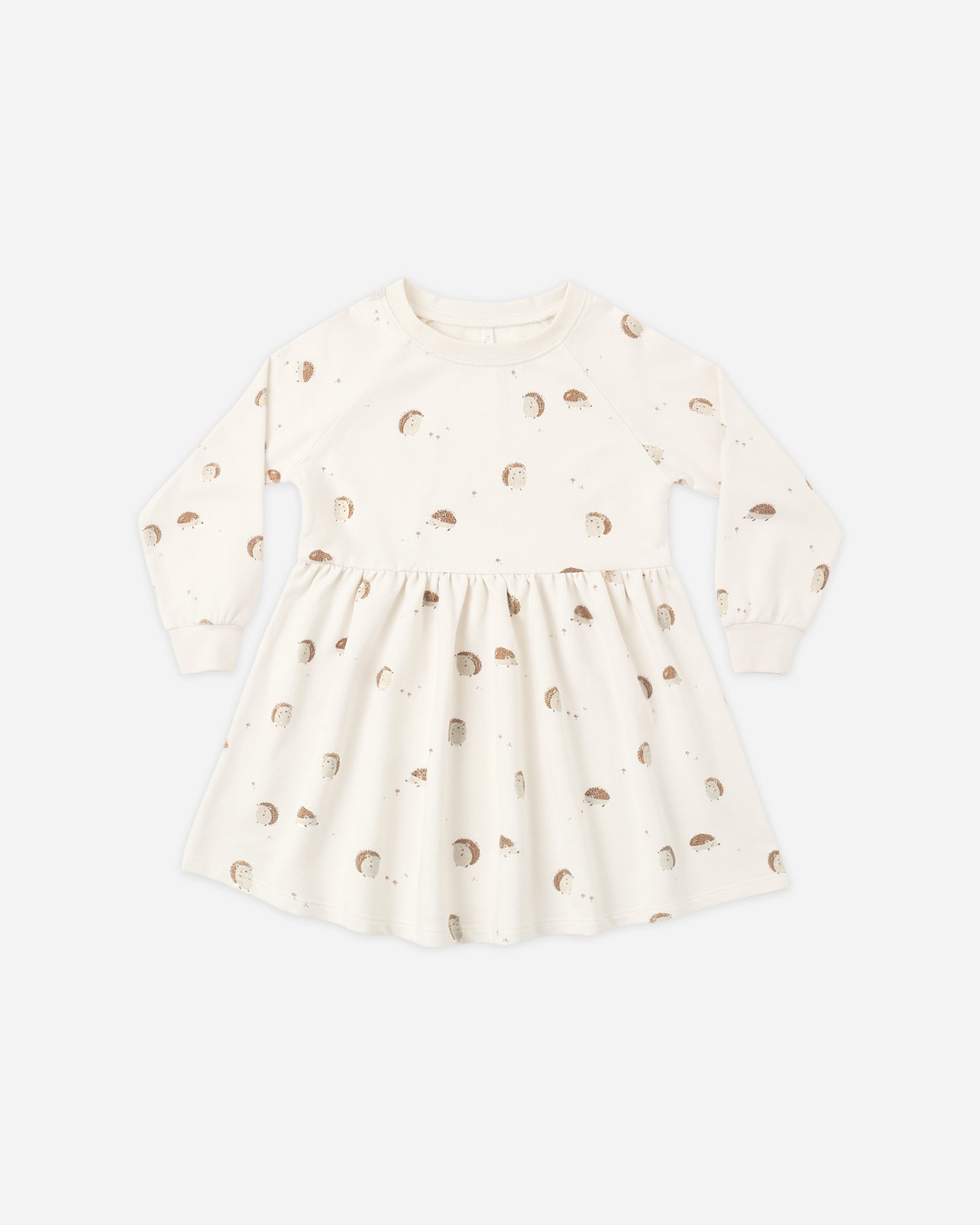 Raglan Dress Hedgehog - Rylee + Cru | Kids Clothes | Trendy Baby Clothes | Modern Infant Outfits |
