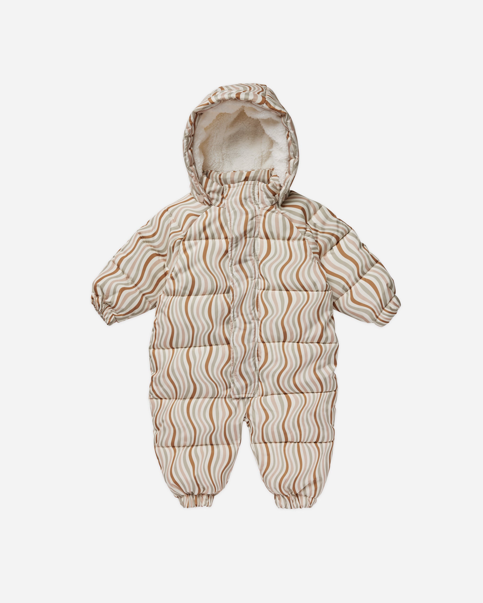 Puffer Onepiece | Retro Waves - Rylee + Cru | Kids Clothes | Trendy Baby Clothes | Modern Infant Outfits |