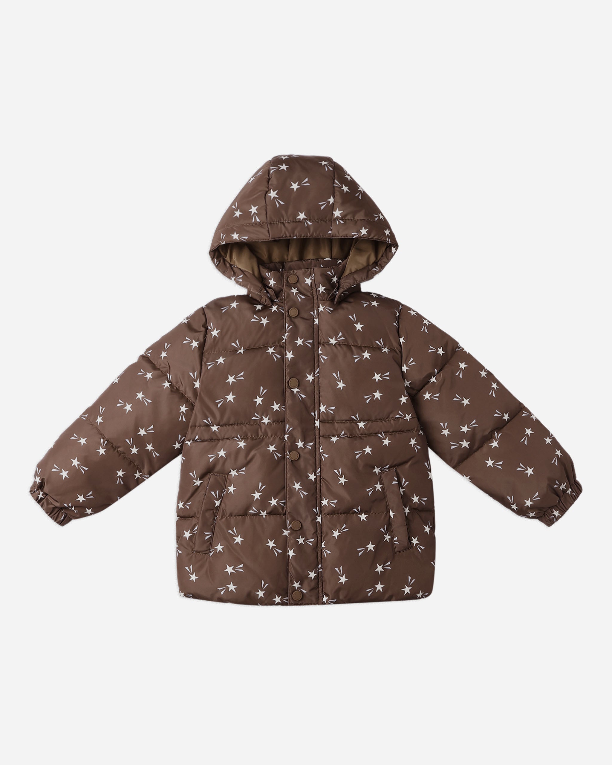 Puffer Jacket || Shooting Stars - Rylee + Cru | Kids Clothes | Trendy Baby Clothes | Modern Infant Outfits |