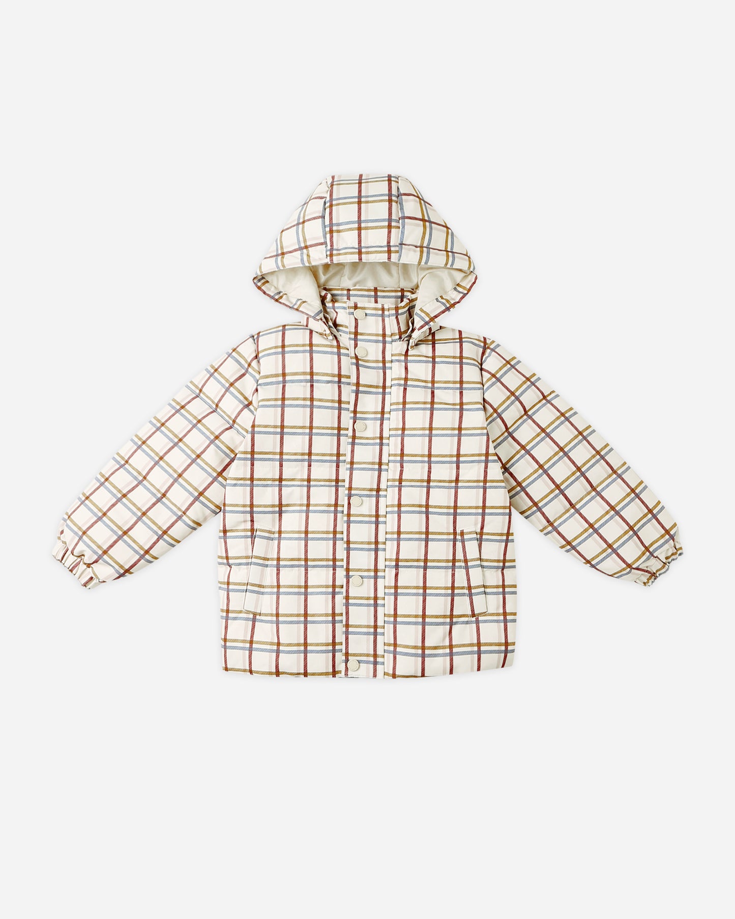 Puffer Jacket || Multi-Plaid - Rylee + Cru | Kids Clothes | Trendy Baby Clothes | Modern Infant Outfits |