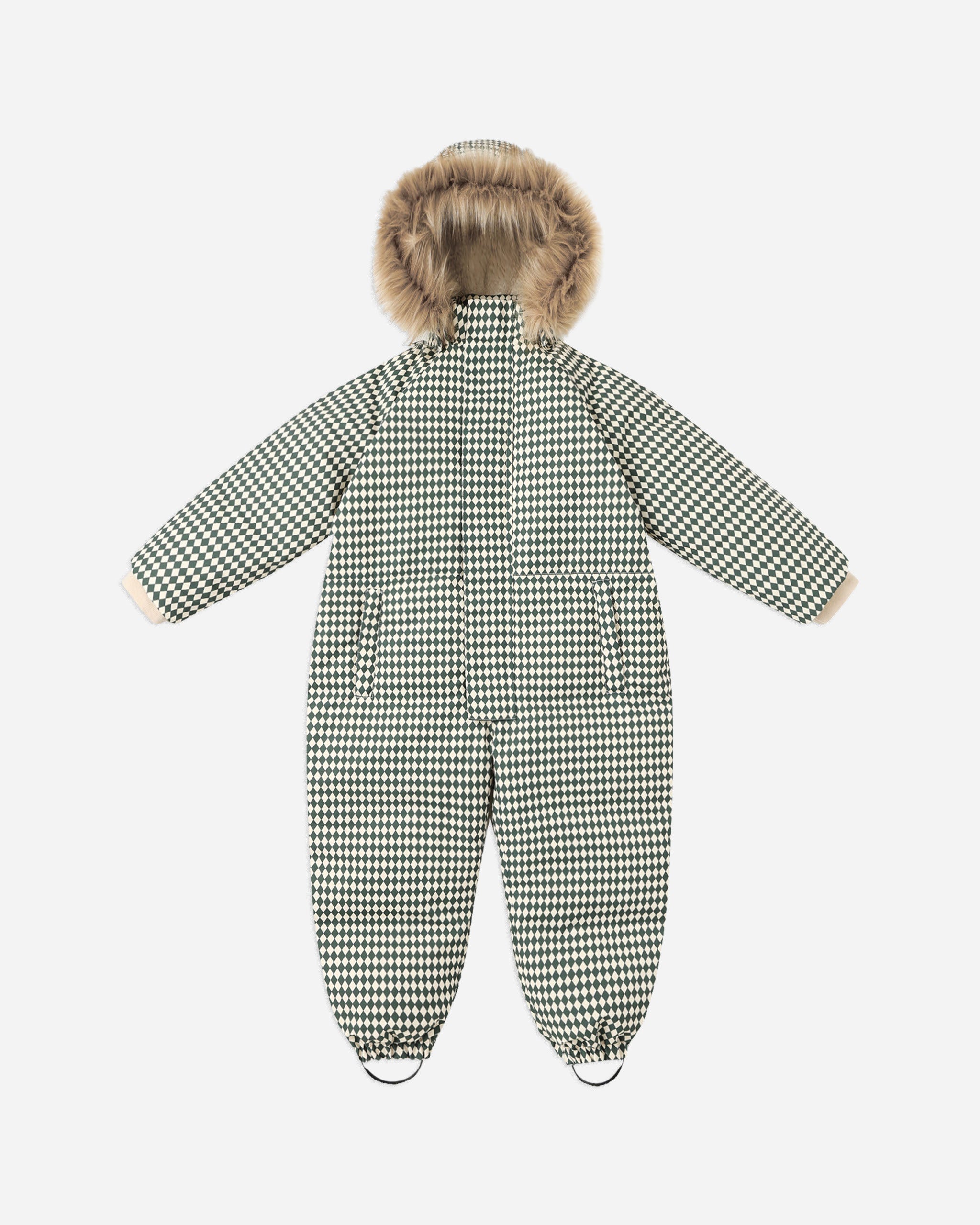 Ski Snowsuit || Green Diamond - Rylee + Cru | Kids Clothes | Trendy Baby Clothes | Modern Infant Outfits |