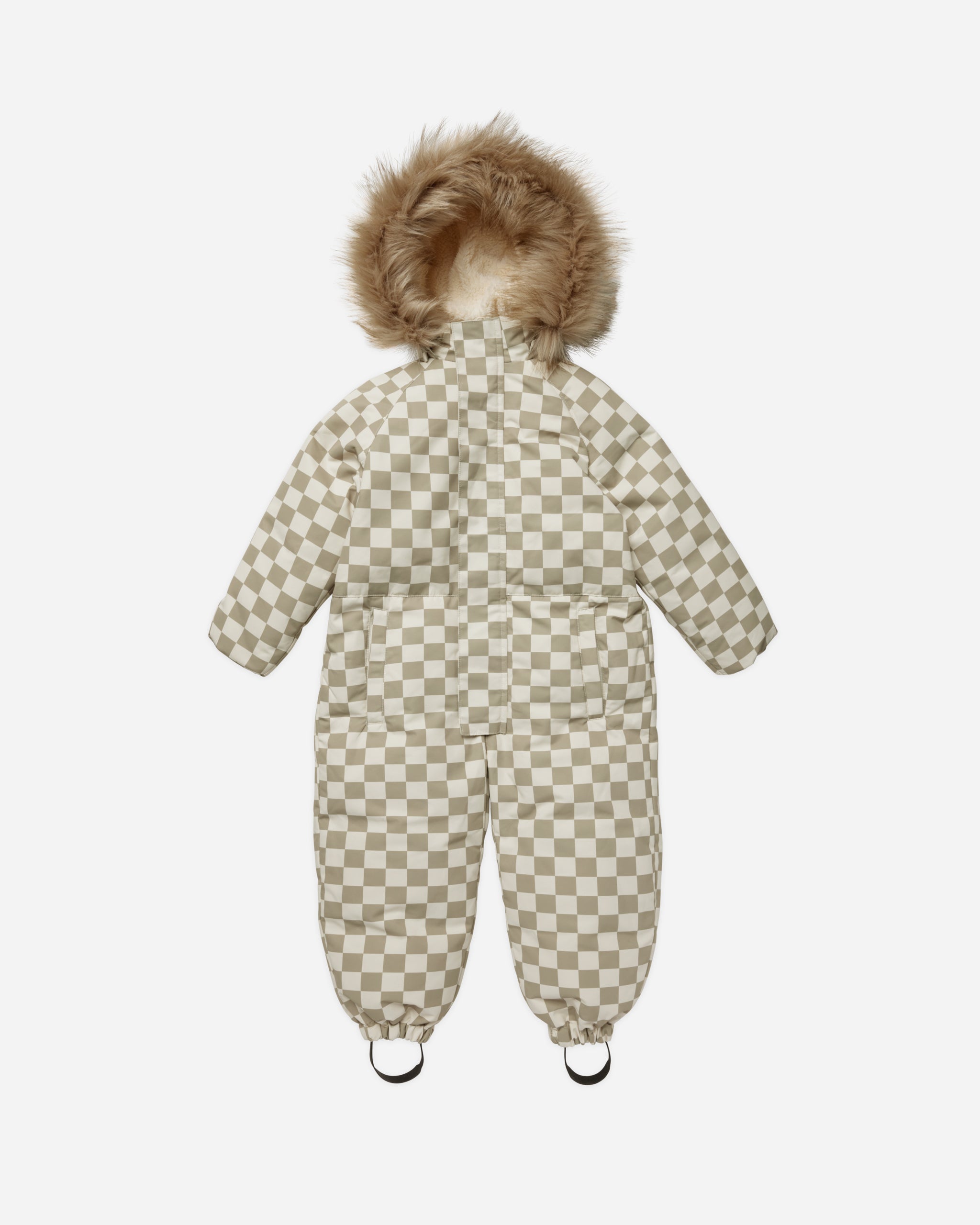 Ski Snowsuit | Fern Check - Rylee + Cru | Kids Clothes | Trendy Baby Clothes | Modern Infant Outfits |
