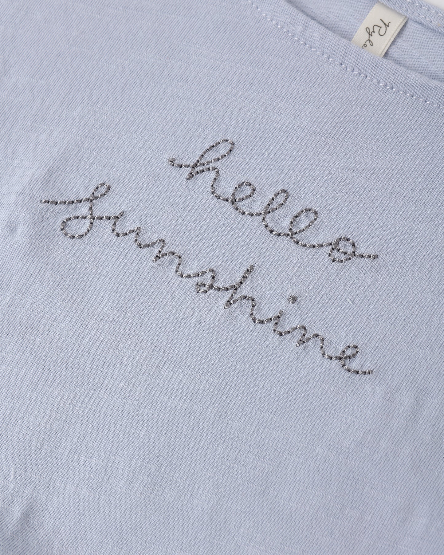 Cropped Cinch Tee Hello Sunshine - Rylee + Cru | Kids Clothes | Trendy Baby Clothes | Modern Infant Outfits |
