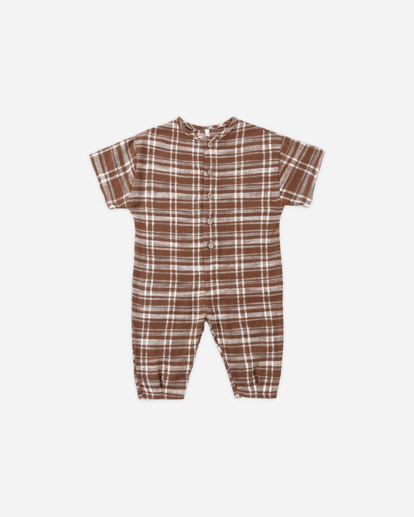 Hayes Jumpsuit Aspen Plaid - Rylee + Cru | Kids Clothes | Trendy Baby Clothes | Modern Infant Outfits |