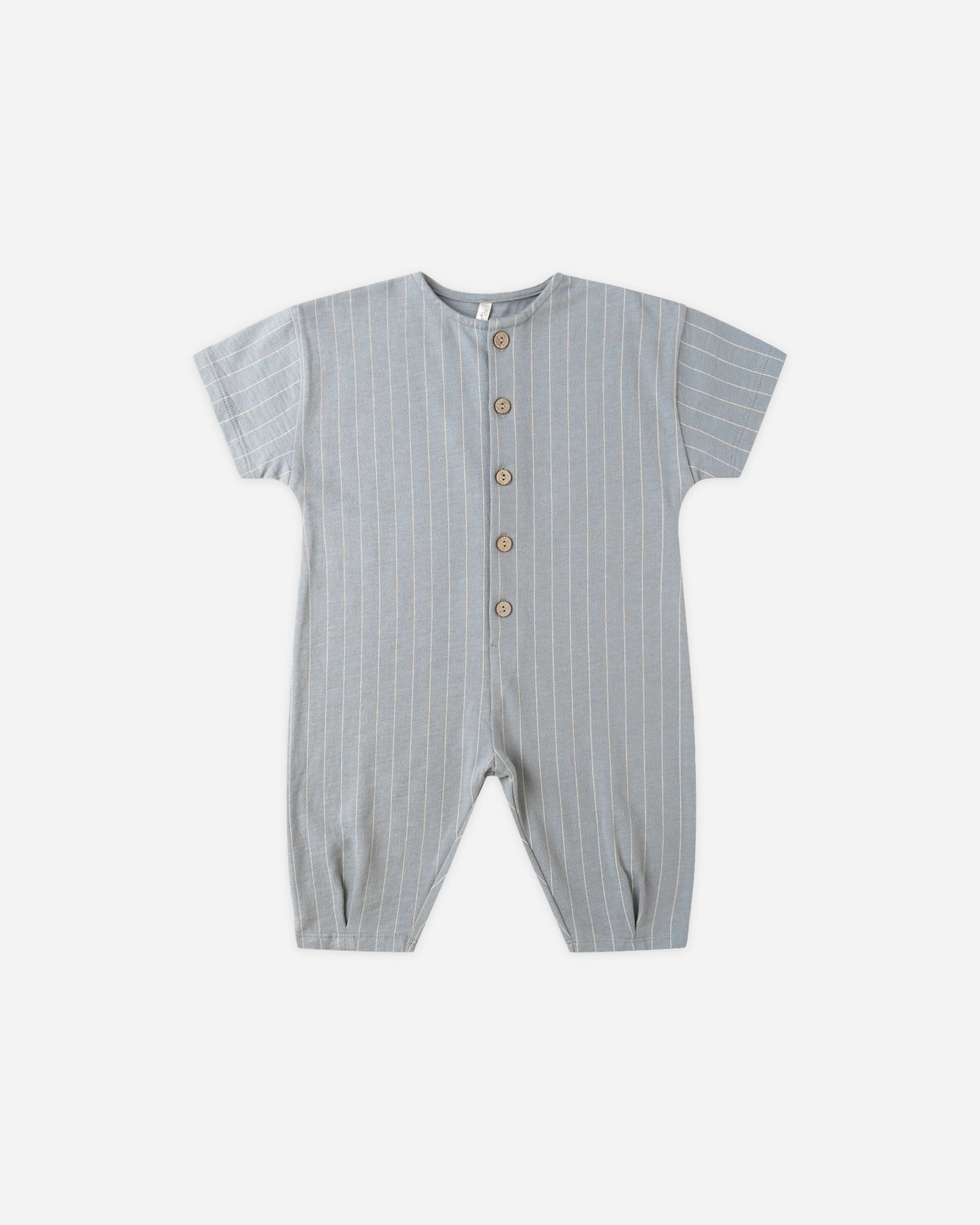 Hayes Jumpsuit || Blue Stripe - Rylee + Cru | Kids Clothes | Trendy Baby Clothes | Modern Infant Outfits |