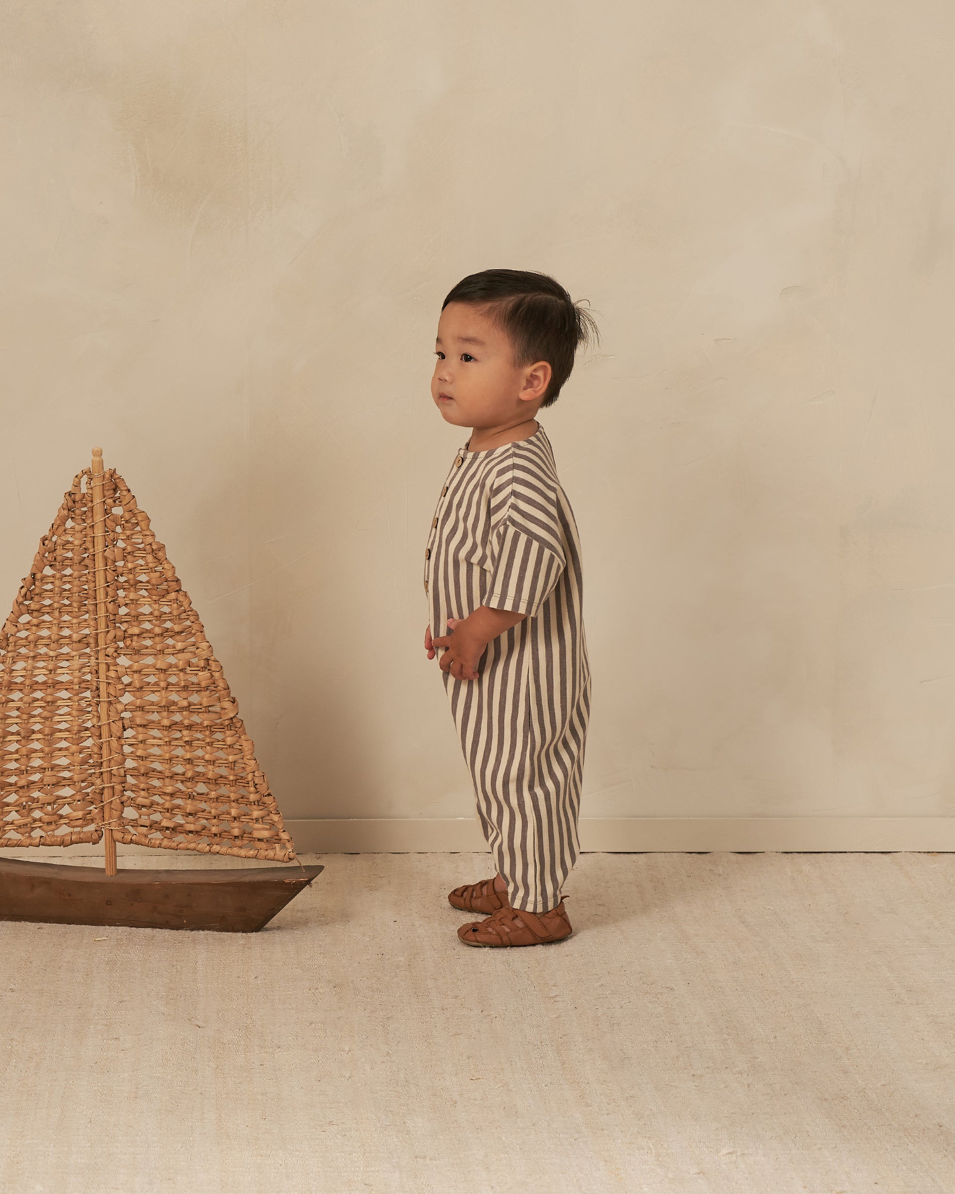 Rylee + Cru Kai Romper - Yellow Daisy