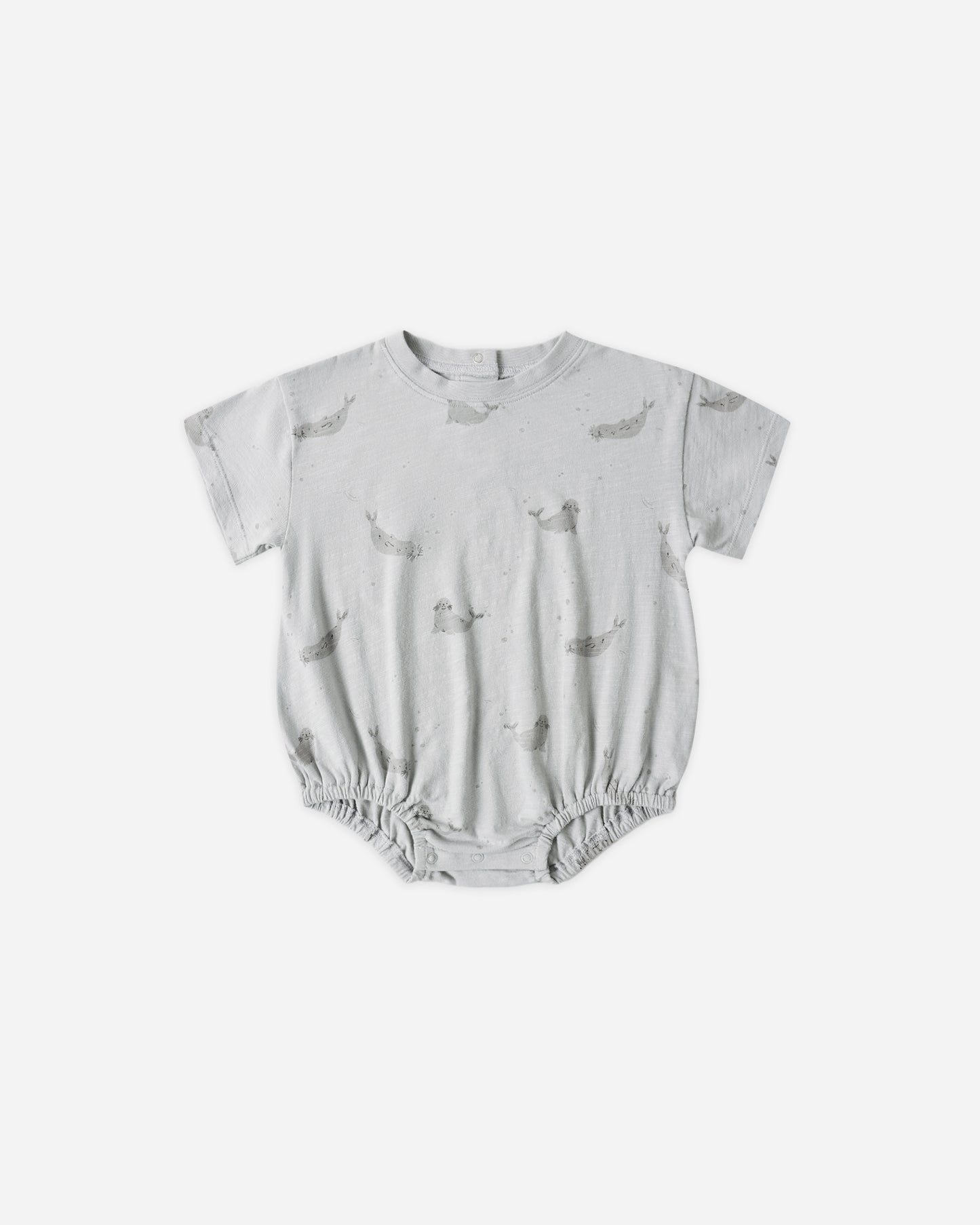 Relaxed Bubble Romper Seals - Rylee + Cru | Kids Clothes | Trendy Baby Clothes | Modern Infant Outfits |