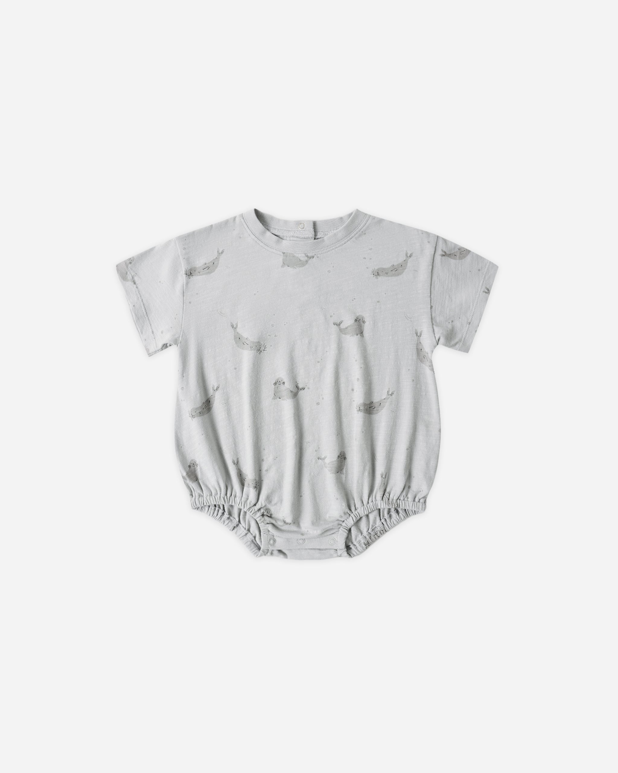 Relaxed Bubble Romper Seals - Rylee + Cru | Kids Clothes | Trendy Baby Clothes | Modern Infant Outfits |