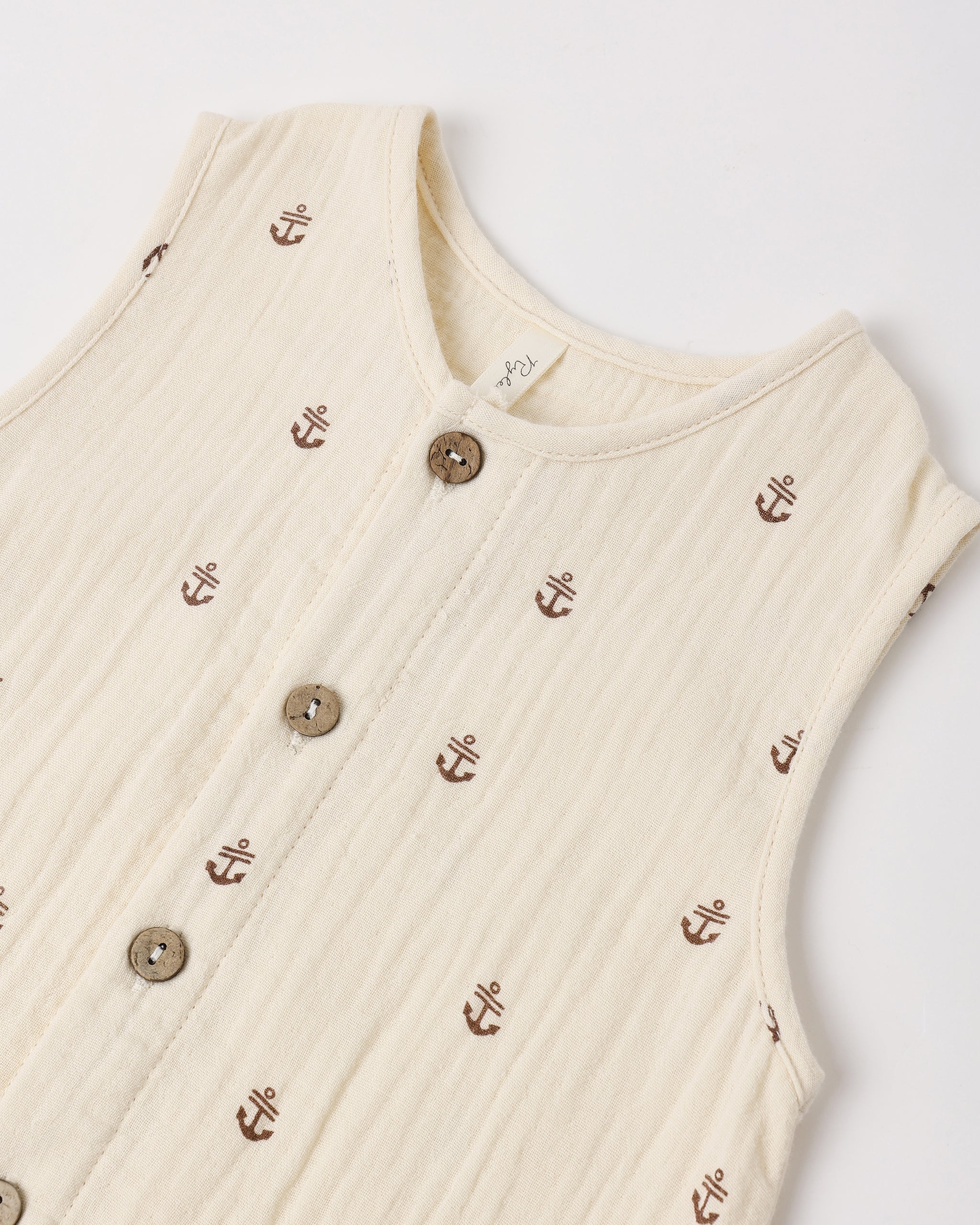 Woven Jumpsuit Anchors