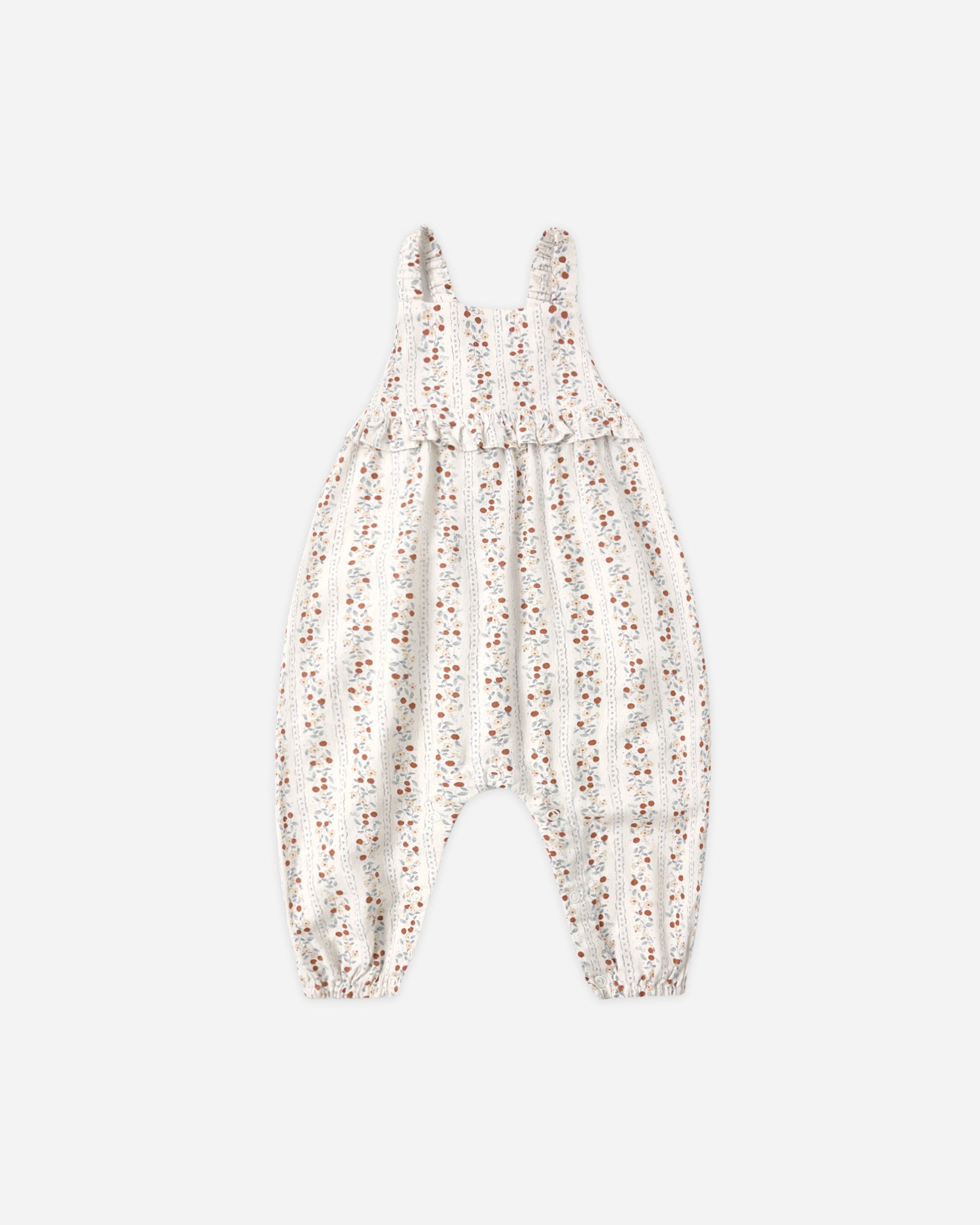 Kinsley Jumpsuit Summer Fruit - Rylee + Cru | Kids Clothes | Trendy Baby Clothes | Modern Infant Outfits |