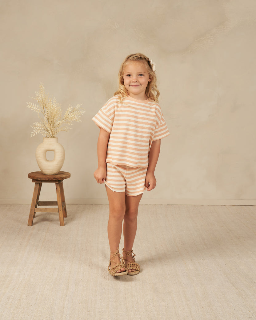 Rylee + Cru Karli Set - Seafoam Stripe