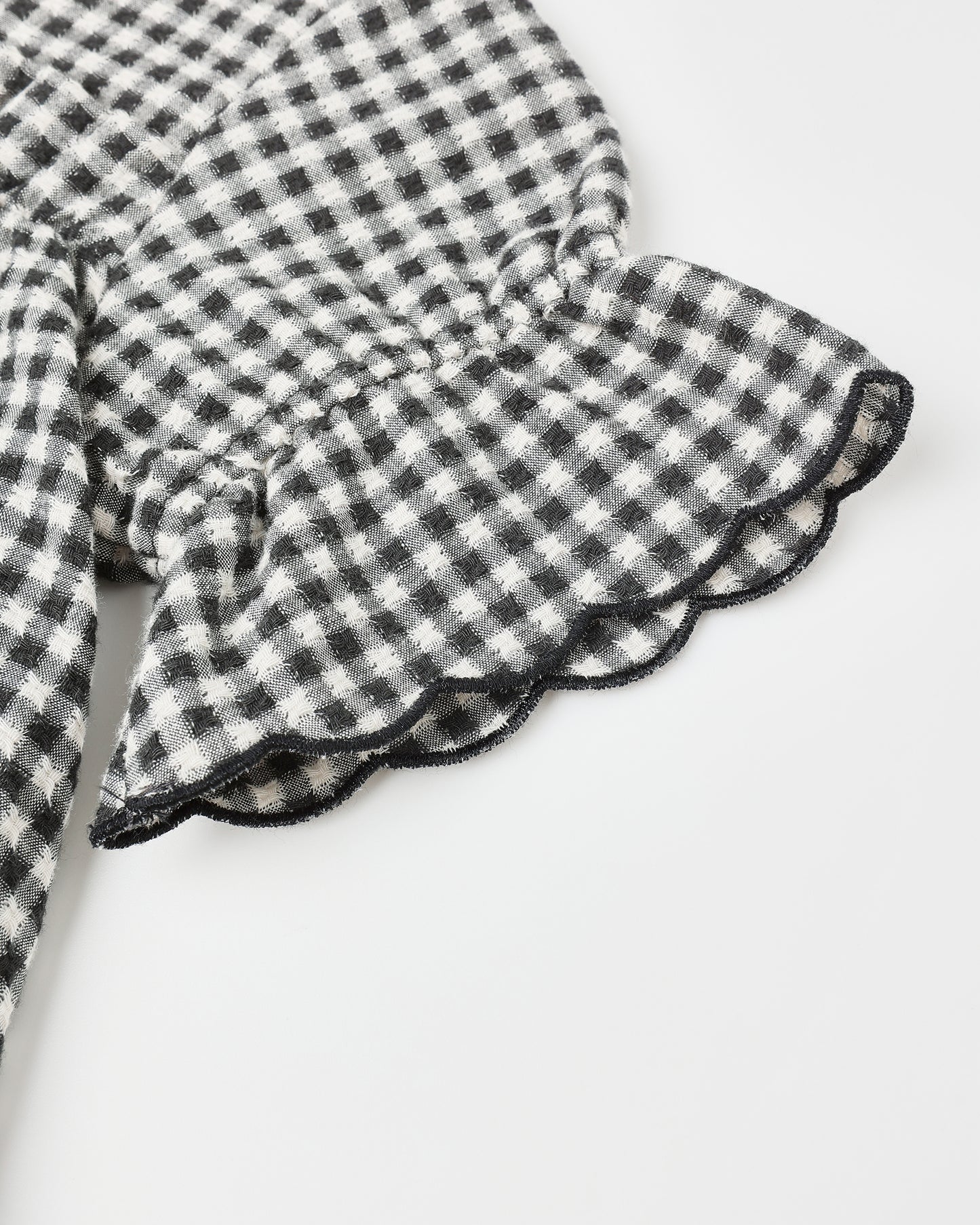 Francie Blouse || Black Gingham - Rylee + Cru | Kids Clothes | Trendy Baby Clothes | Modern Infant Outfits |