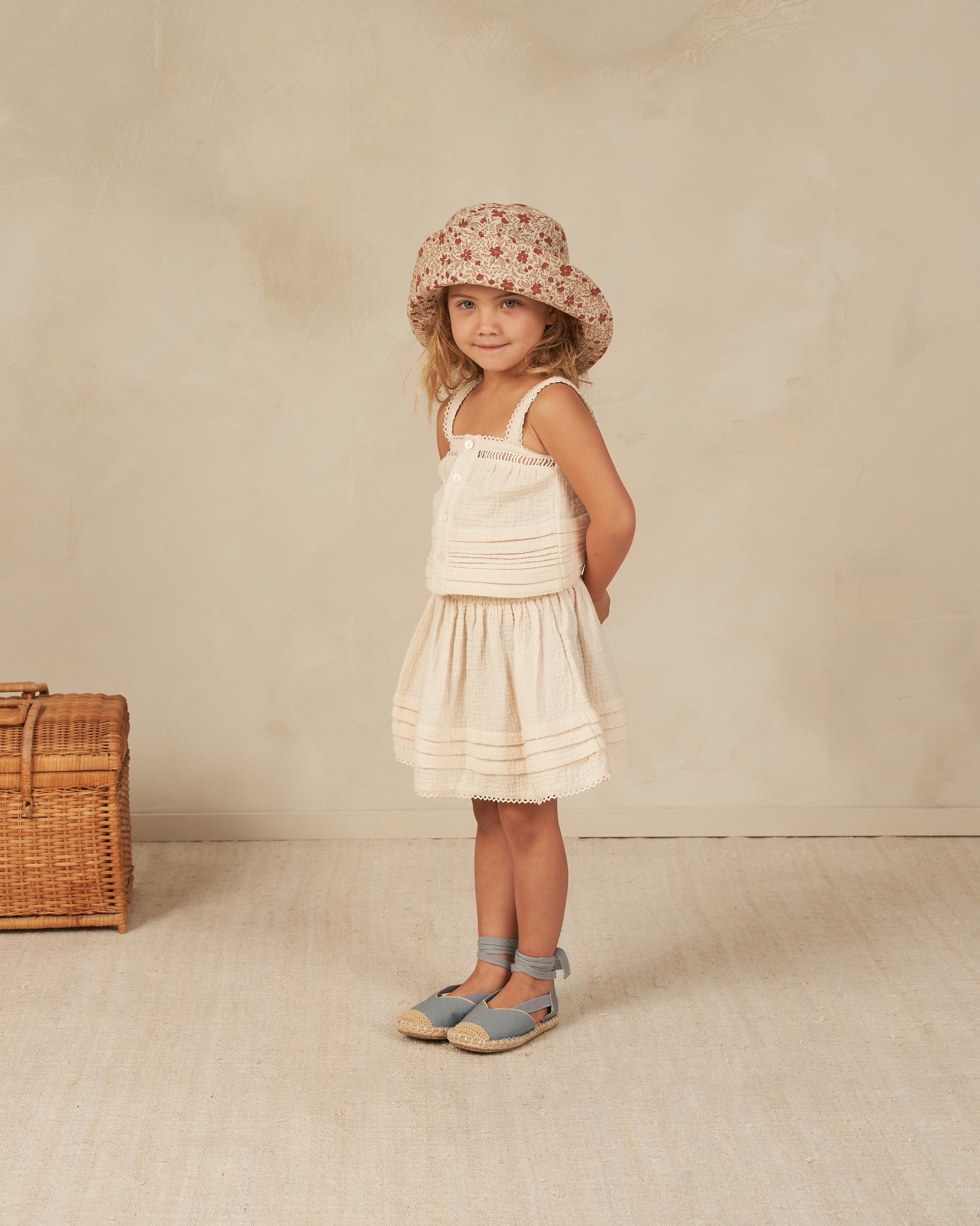 Mae Skirt || Ivory - Rylee + Cru | Kids Clothes | Trendy Baby Clothes | Modern Infant Outfits |
