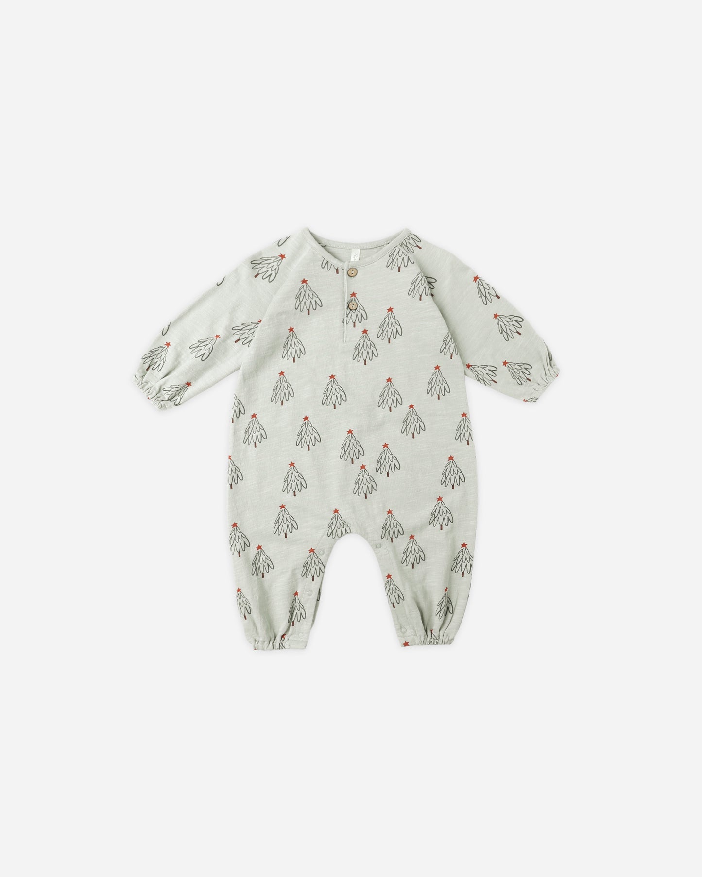 Henley Jumpsuit || Trees - Rylee + Cru | Kids Clothes | Trendy Baby Clothes | Modern Infant Outfits |