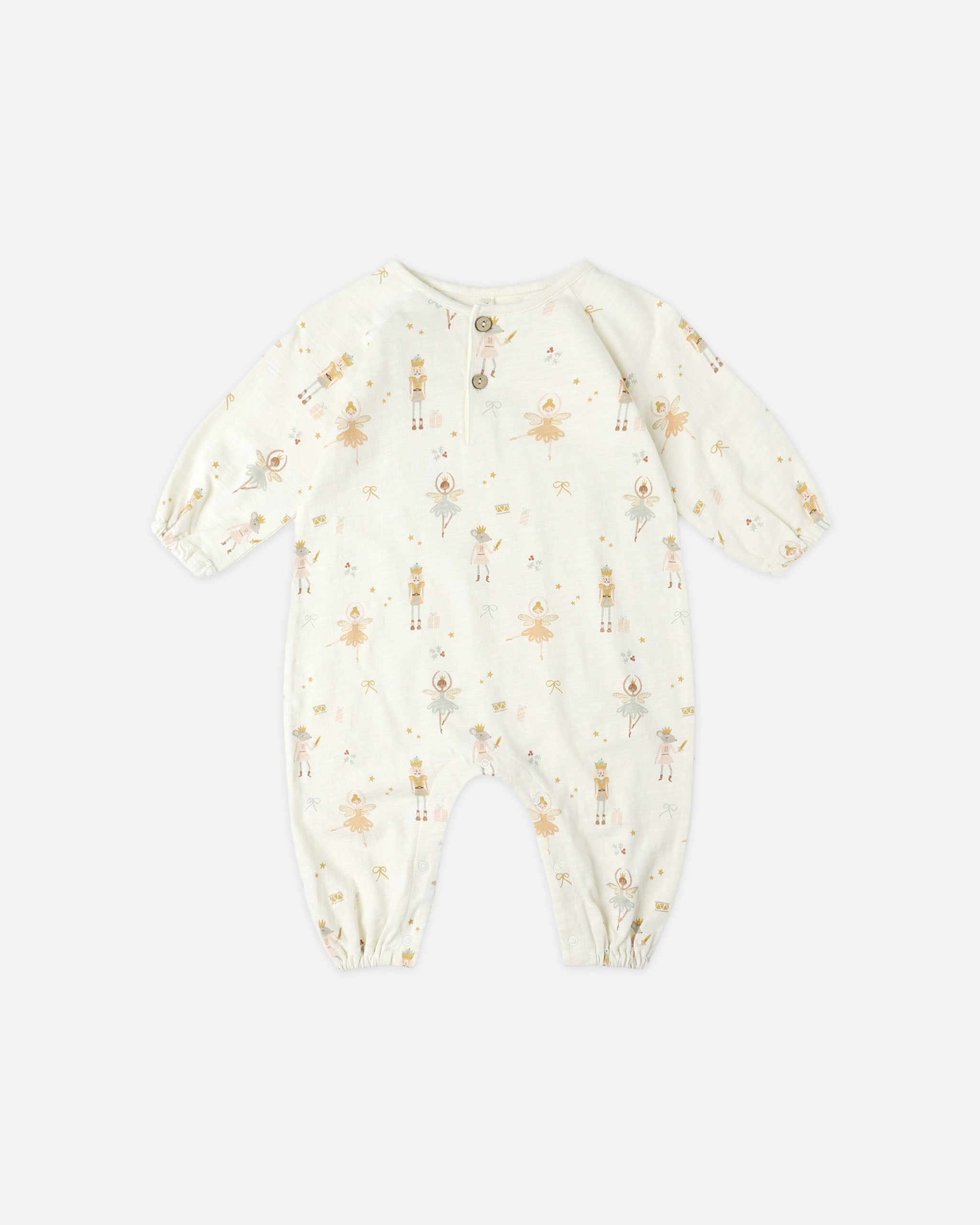 Henley Jumpsuit || Nutcracker - Rylee + Cru | Kids Clothes | Trendy Baby Clothes | Modern Infant Outfits |