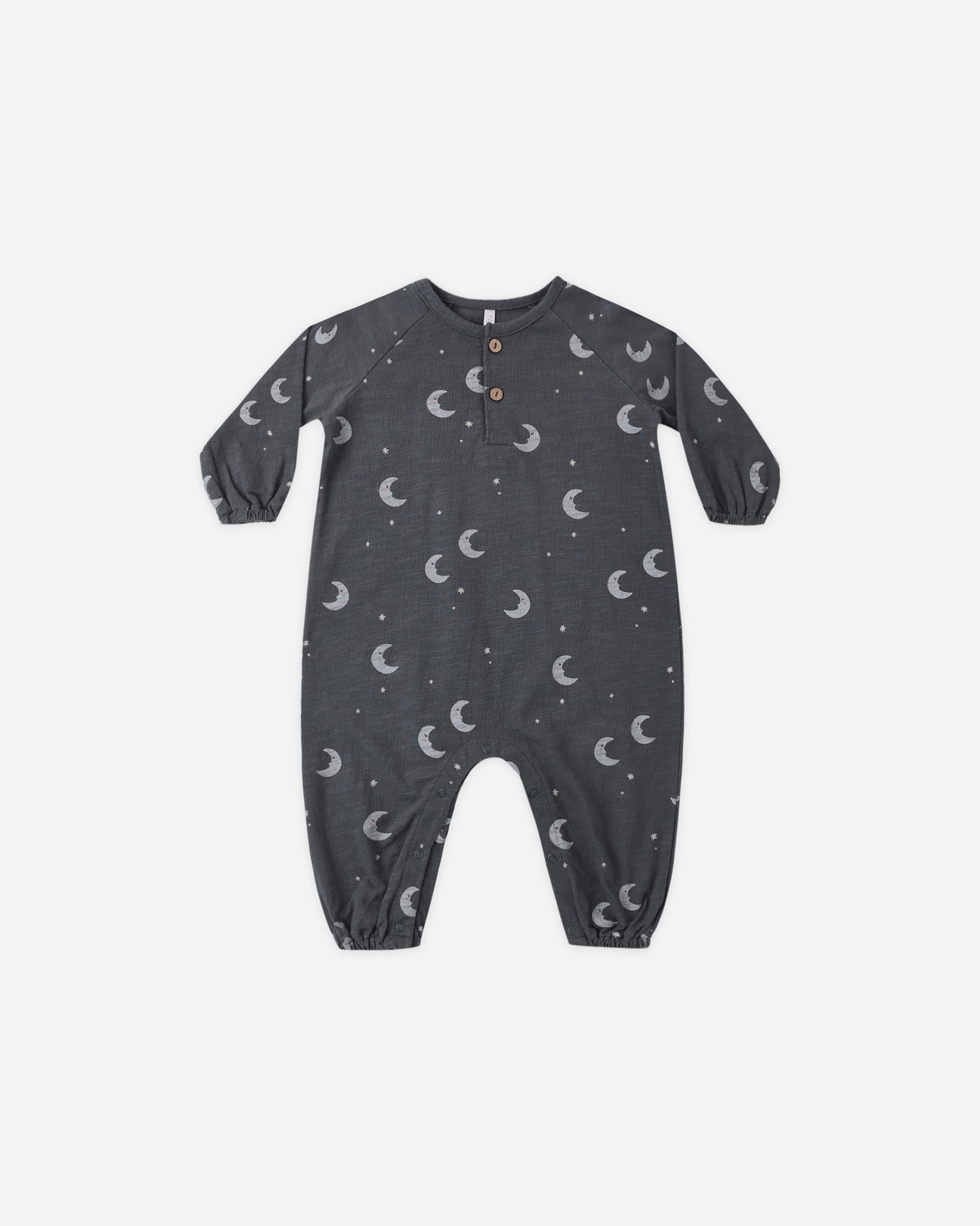 Henley Jumpsuit Moons - Rylee + Cru | Kids Clothes | Trendy Baby Clothes | Modern Infant Outfits |