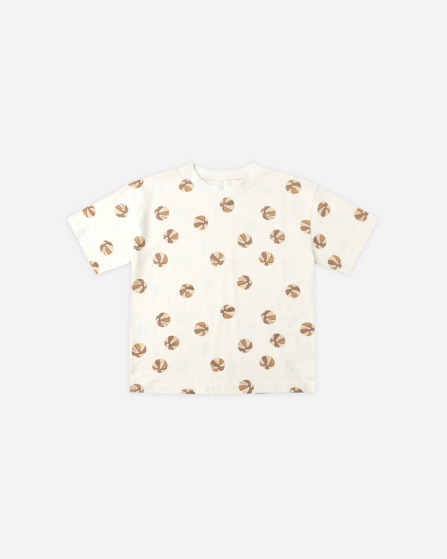 Relaxed Tee || Basketball - Rylee + Cru | Kids Clothes | Trendy Baby Clothes | Modern Infant Outfits |