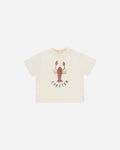 Relaxed Tee || Lobster - Rylee + Cru | Kids Clothes | Trendy Baby Clothes | Modern Infant Outfits |