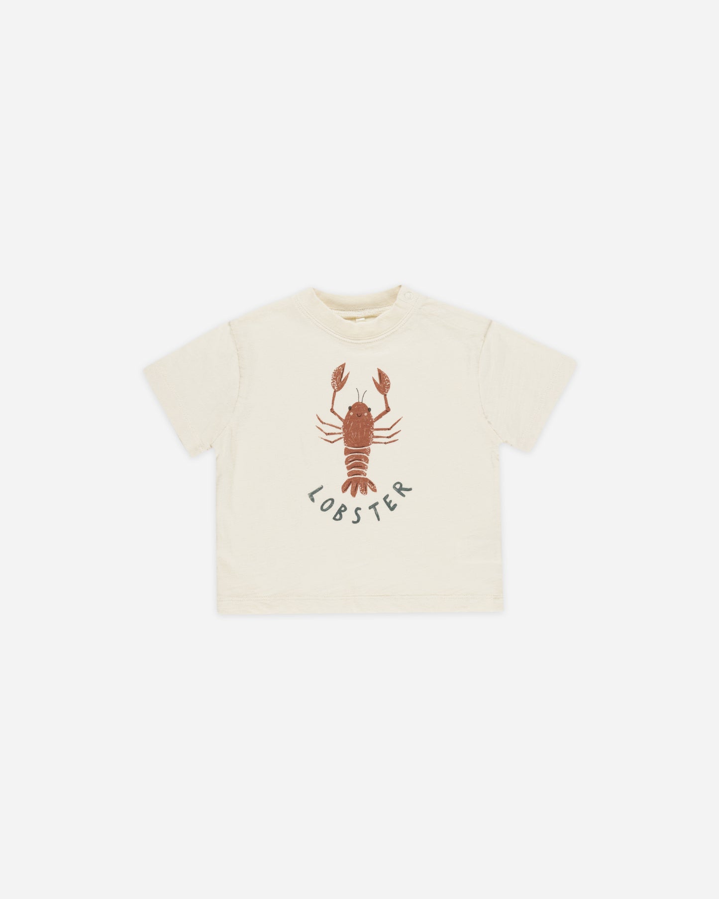 Relaxed Tee || Lobster - Rylee + Cru | Kids Clothes | Trendy Baby Clothes | Modern Infant Outfits |