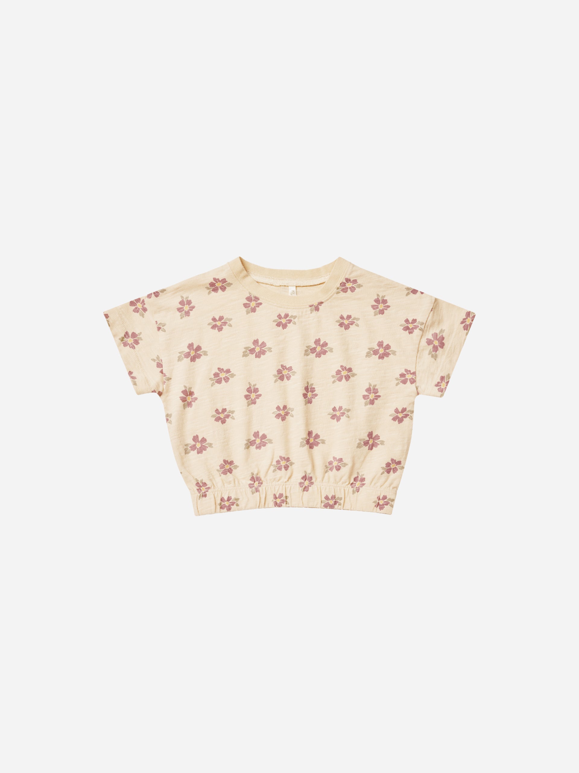 Cinched Tee || Kauai - Rylee + Cru | Kids Clothes | Trendy Baby Clothes | Modern Infant Outfits |