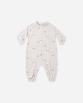 Raglan Jumpsuit Foxes - Rylee + Cru | Kids Clothes | Trendy Baby Clothes | Modern Infant Outfits |