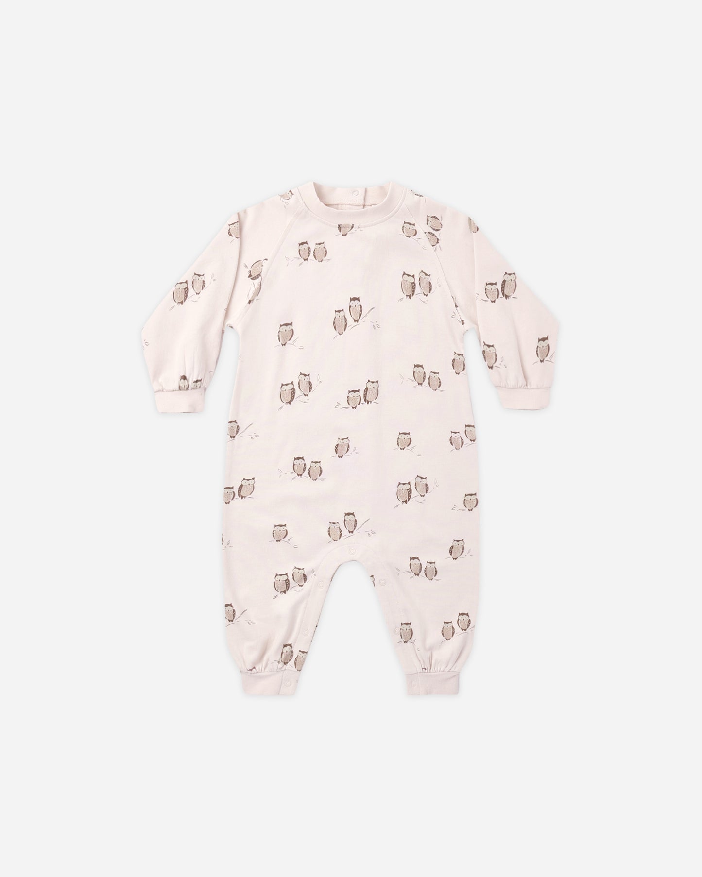 Raglan Jumpsuit Owls - Rylee + Cru | Kids Clothes | Trendy Baby Clothes | Modern Infant Outfits |