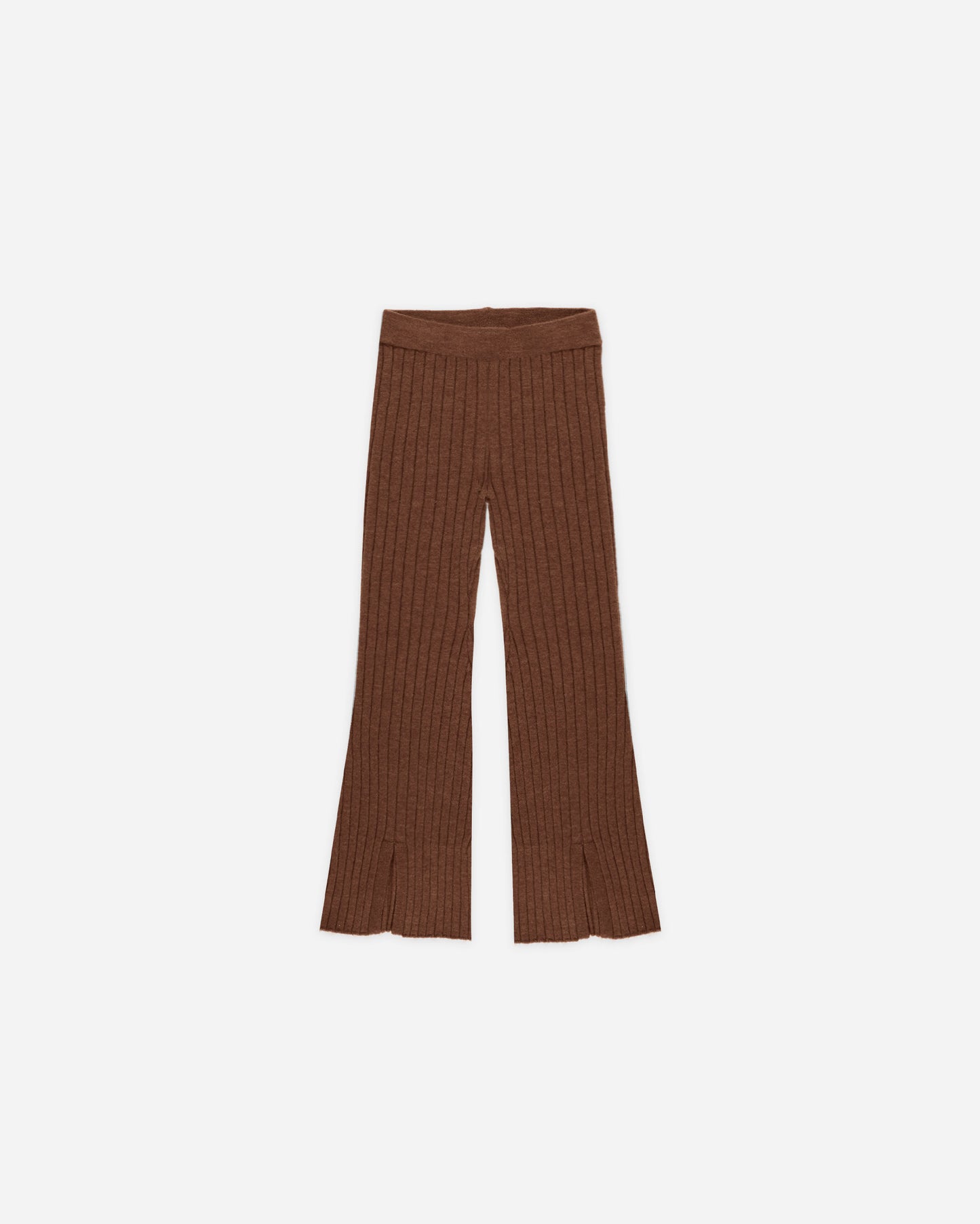 Flare Knit Pant || Brown - Rylee + Cru | Kids Clothes | Trendy Baby Clothes | Modern Infant Outfits |