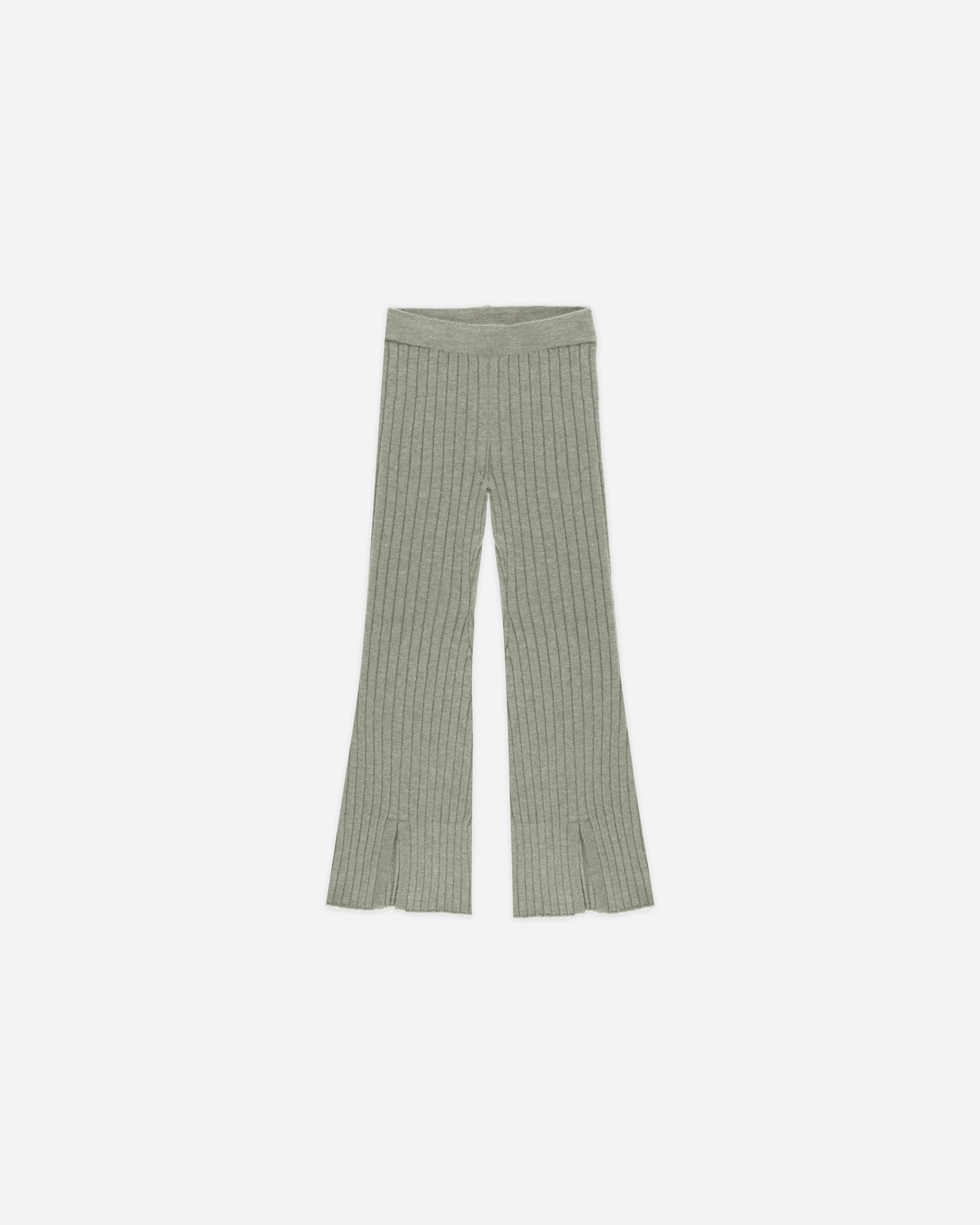 Rylee + Cru Basic Legging - Heathered Sea Green