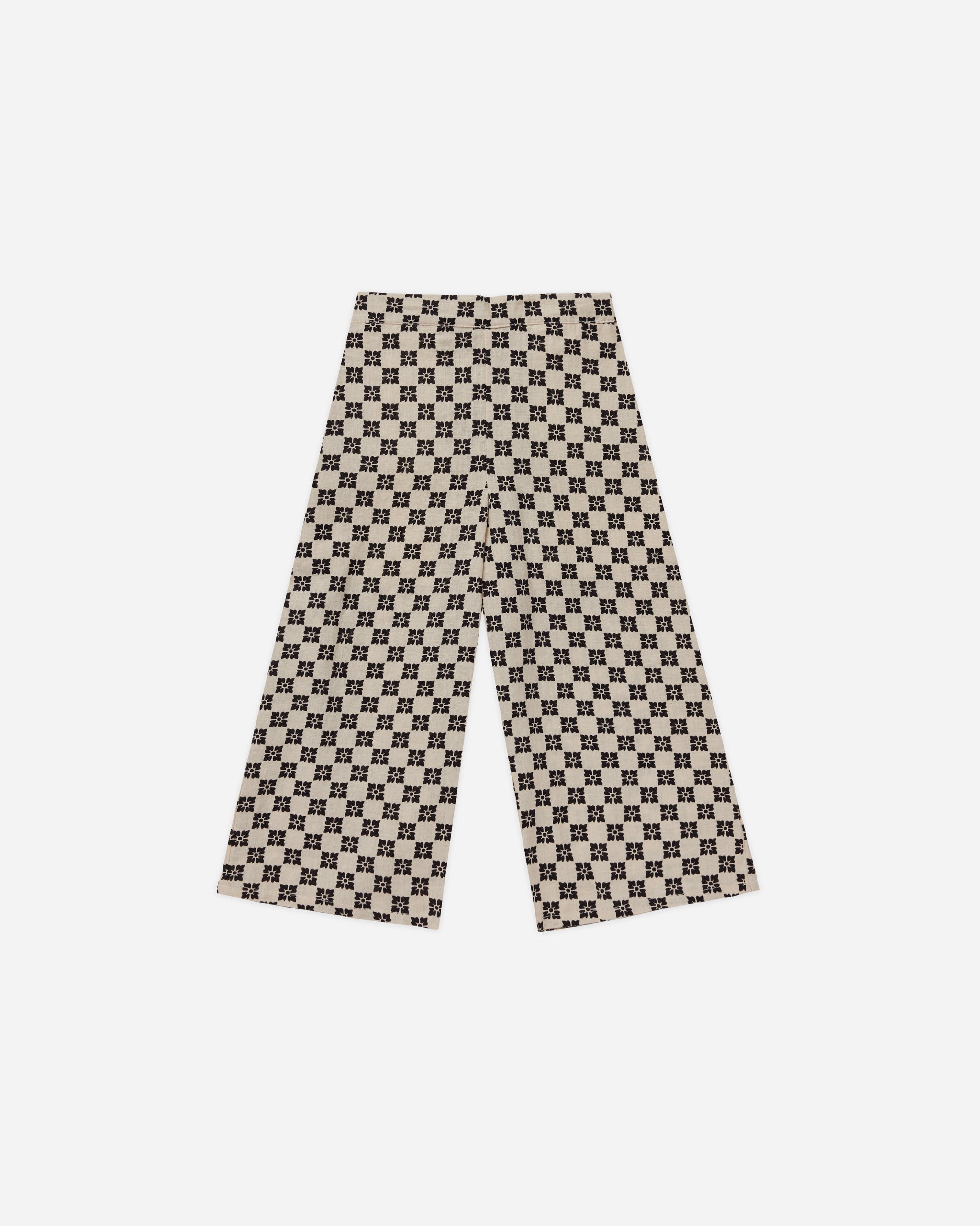 Logan Pant || Flower Check - Rylee + Cru | Kids Clothes | Trendy Baby Clothes | Modern Infant Outfits |