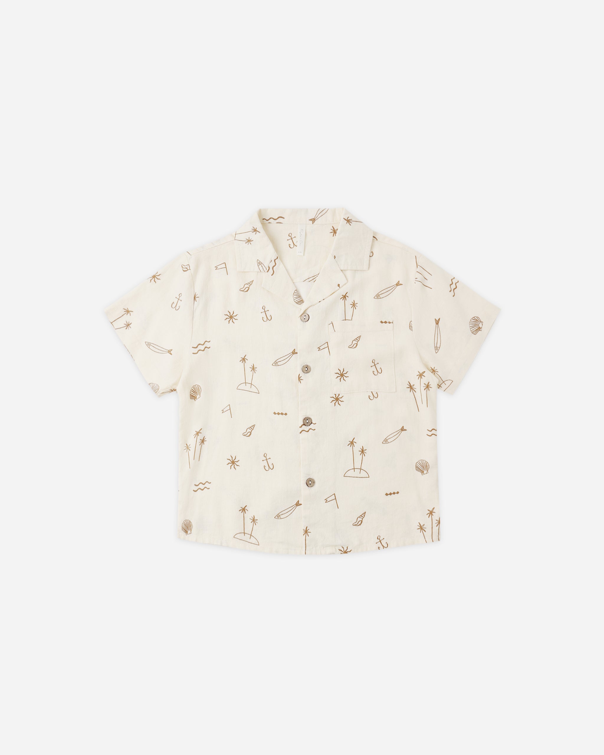 Lapel Collar Shirt Coastal – Rylee + Cru