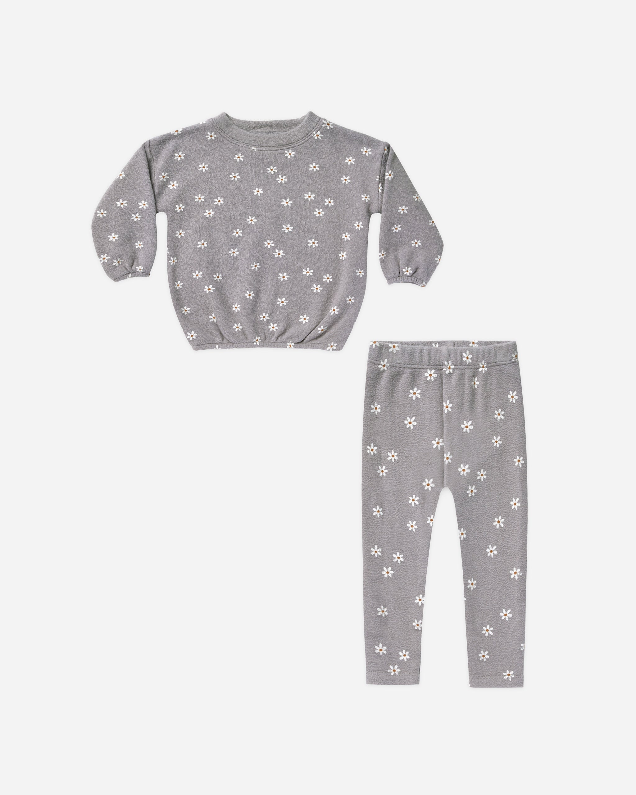 Spongey Knit Set || Daisy - Rylee + Cru | Kids Clothes | Trendy Baby Clothes | Modern Infant Outfits |