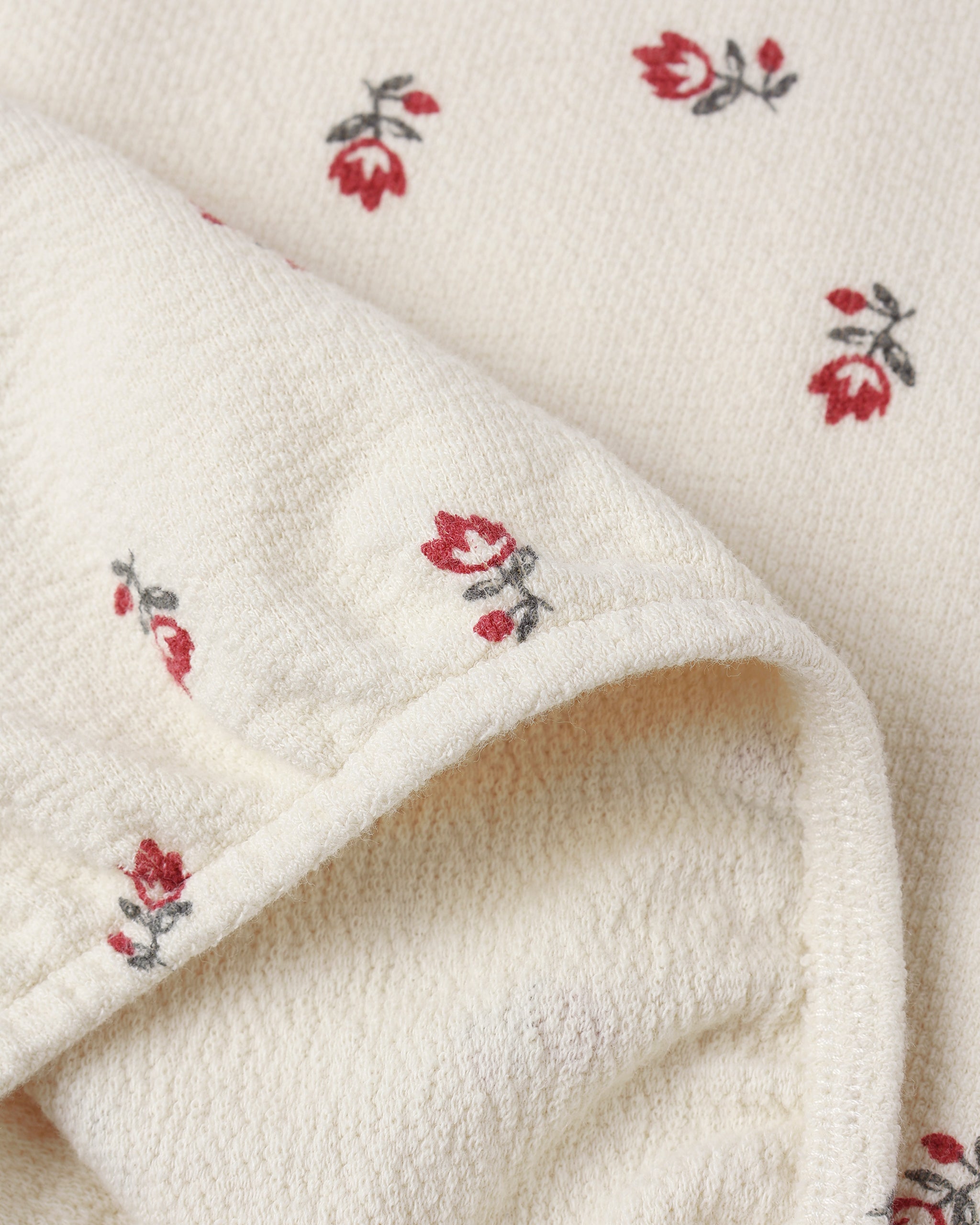 Spongey Knit Set || Ruby Ditsy - Rylee + Cru | Kids Clothes | Trendy Baby Clothes | Modern Infant Outfits |