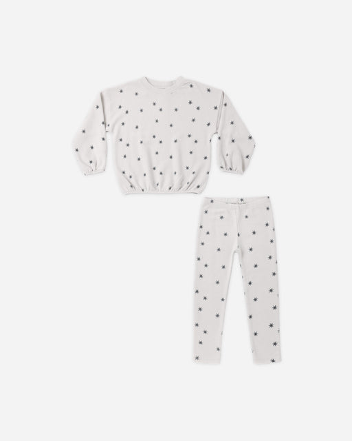 Spongey Knit Set Stars - Rylee + Cru | Kids Clothes | Trendy Baby Clothes | Modern Infant Outfits |
