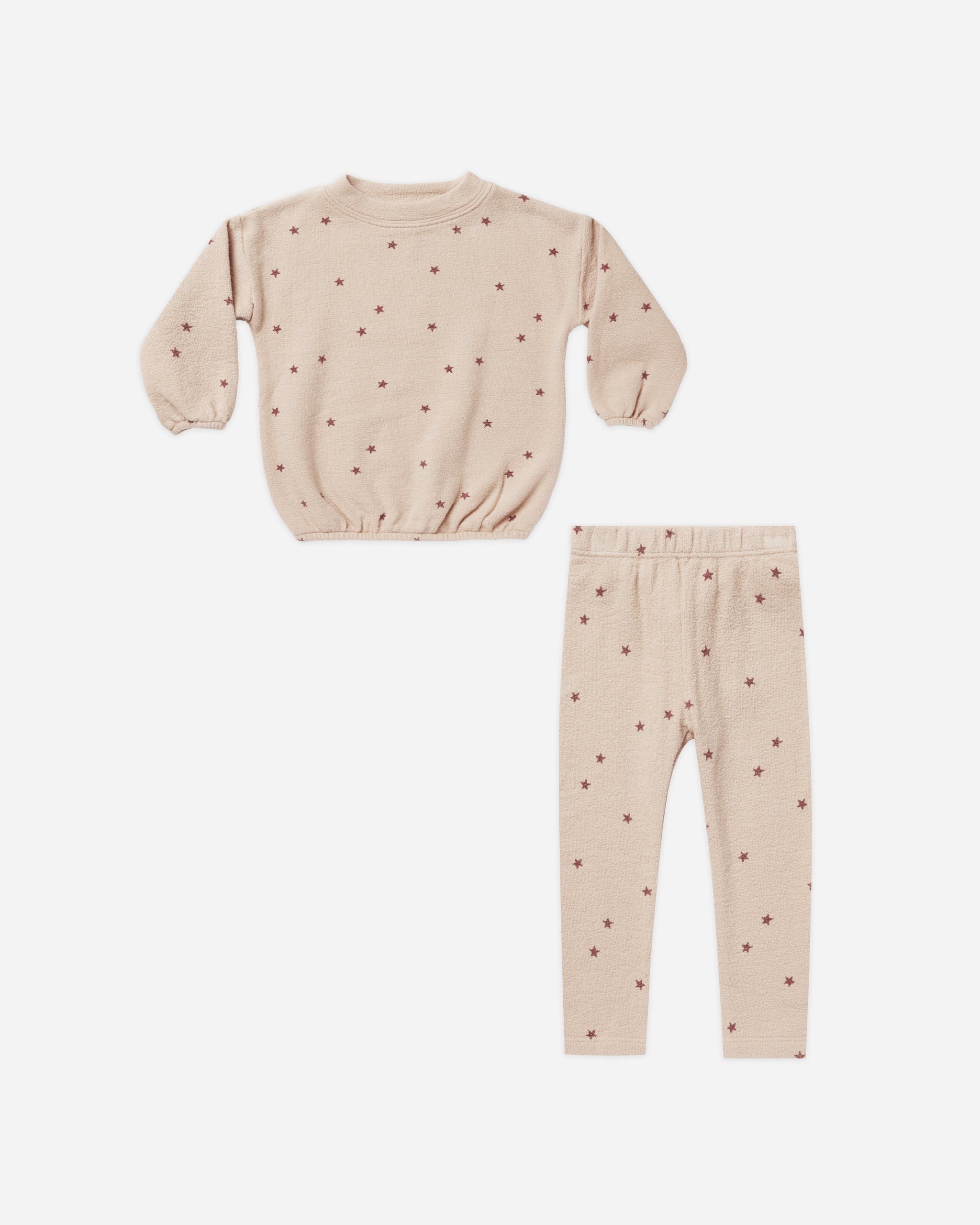 Spongy Knit Set || Stars - Rylee + Cru | Kids Clothes | Trendy Baby Clothes | Modern Infant Outfits |