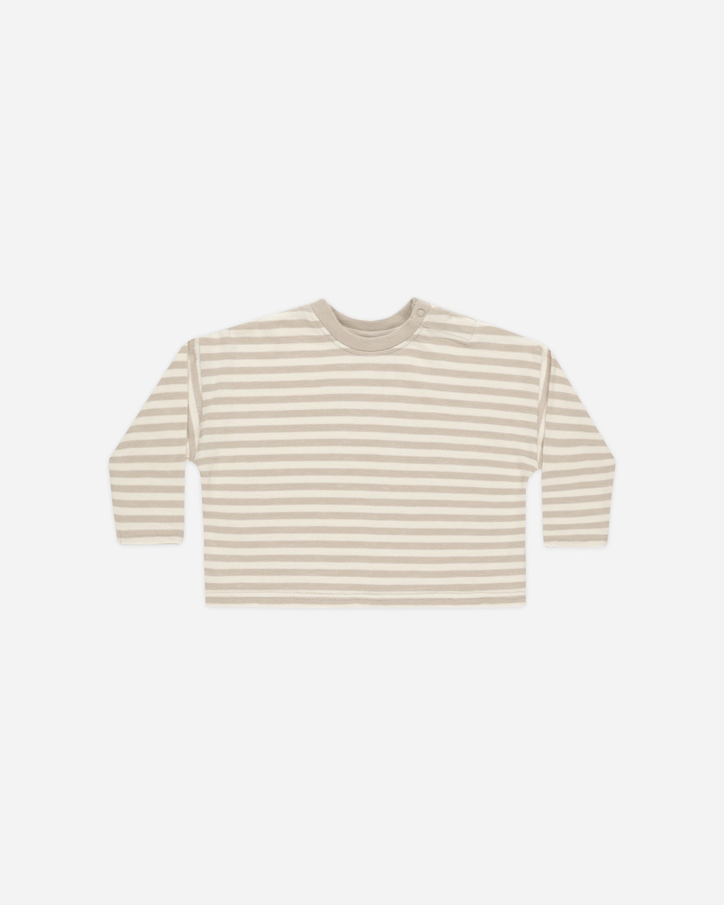 Camden Long Sleeve Tee || Pebble Stripe