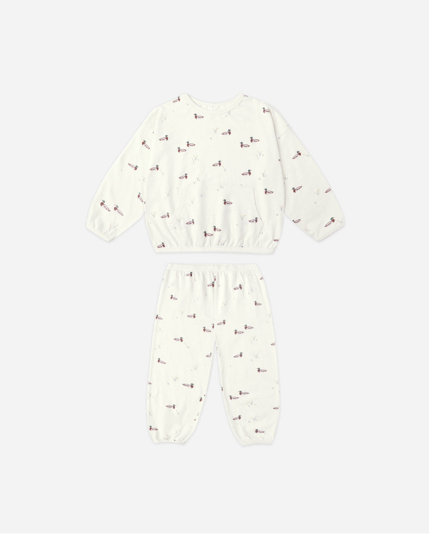 Relaxed Set || Ducks - Rylee + Cru | Kids Clothes | Trendy Baby Clothes | Modern Infant Outfits |