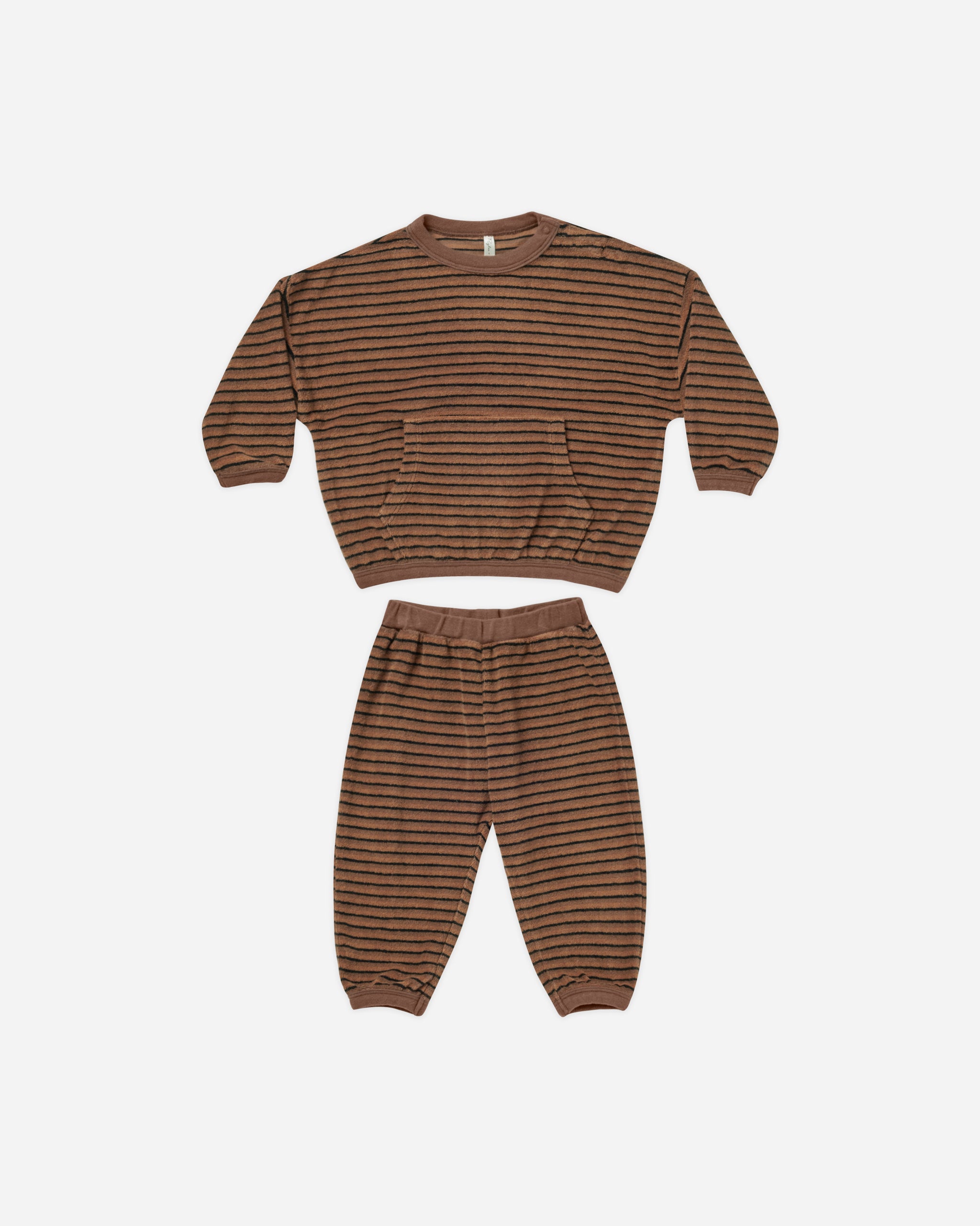 Relaxed Set || Retro Stripe - Rylee + Cru | Kids Clothes | Trendy Baby Clothes | Modern Infant Outfits |