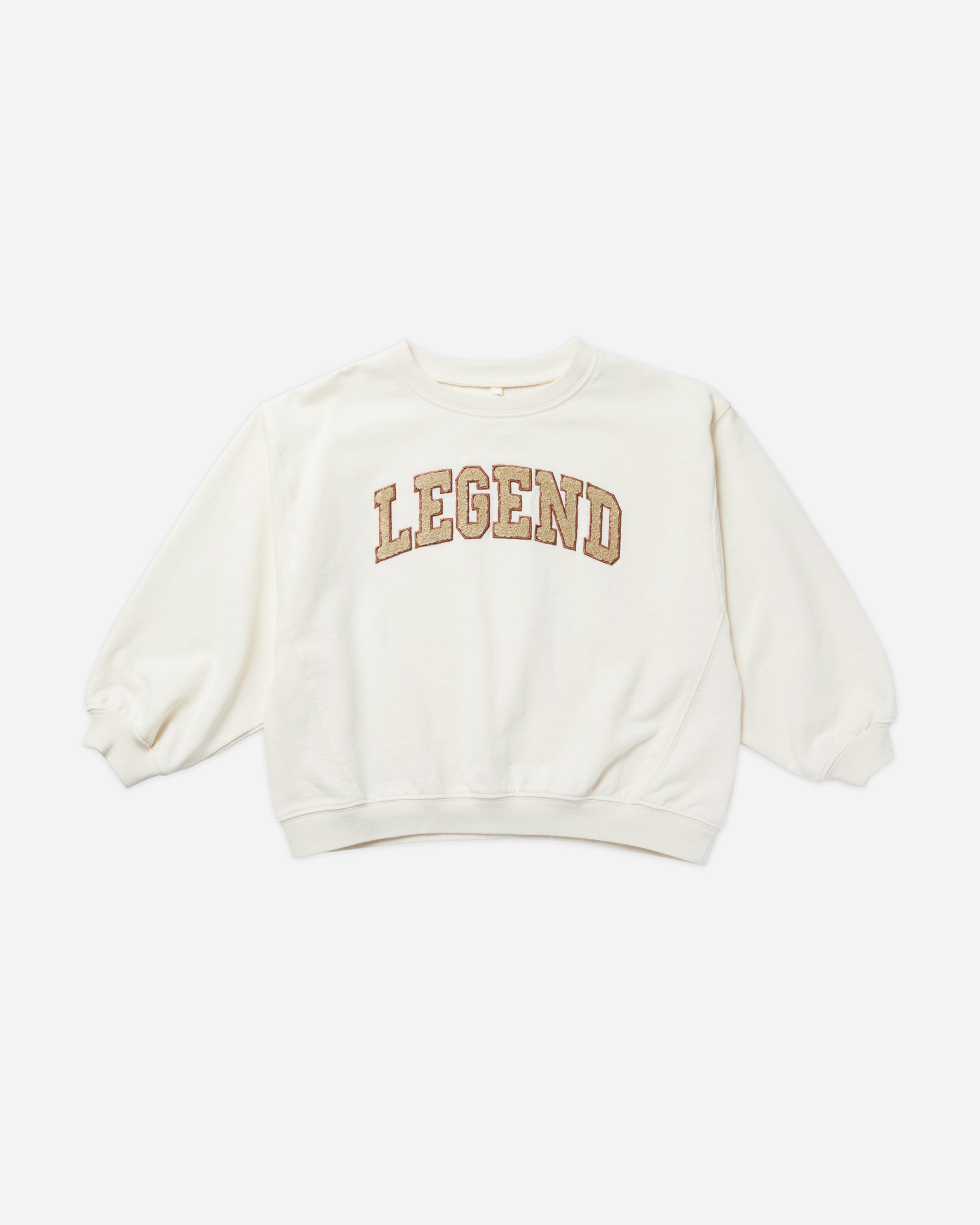 Oversized Crew Sweatshirt || Legend - Rylee + Cru | Kids Clothes | Trendy Baby Clothes | Modern Infant Outfits |