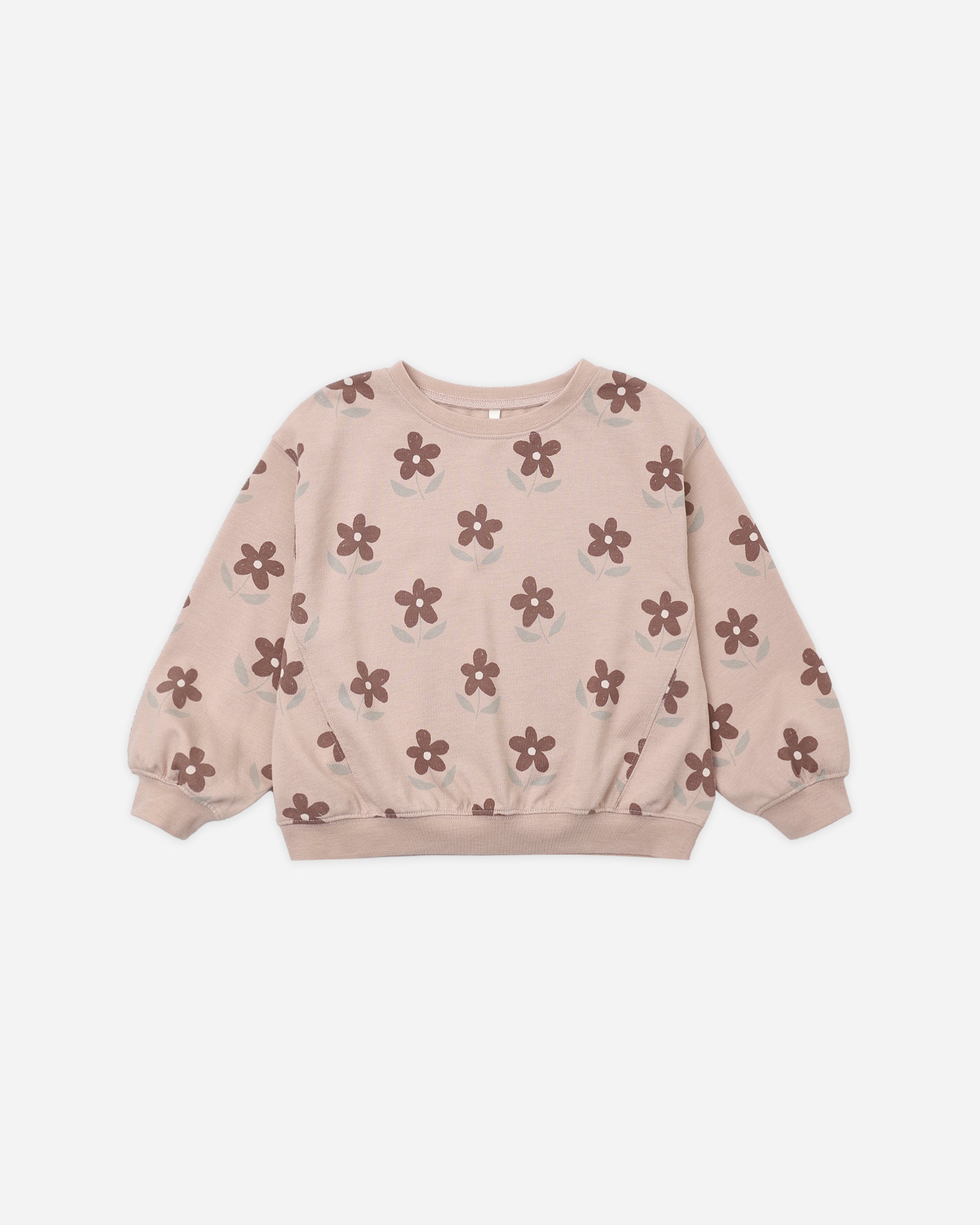 Oversized Sweatshirt Daisy - Rylee + Cru | Kids Clothes | Trendy Baby Clothes | Modern Infant Outfits |