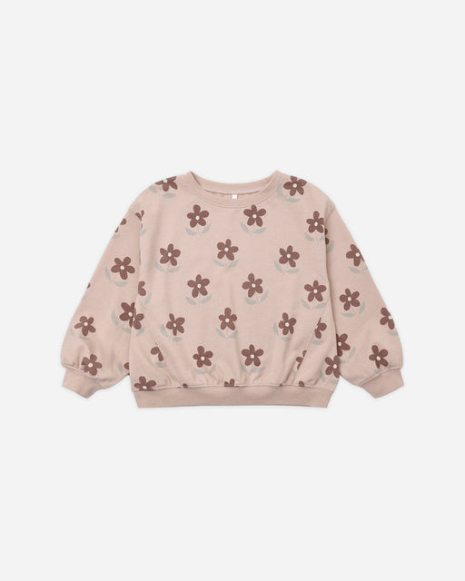 Oversized Sweatshirt Daisy - Rylee + Cru | Kids Clothes | Trendy Baby Clothes | Modern Infant Outfits |