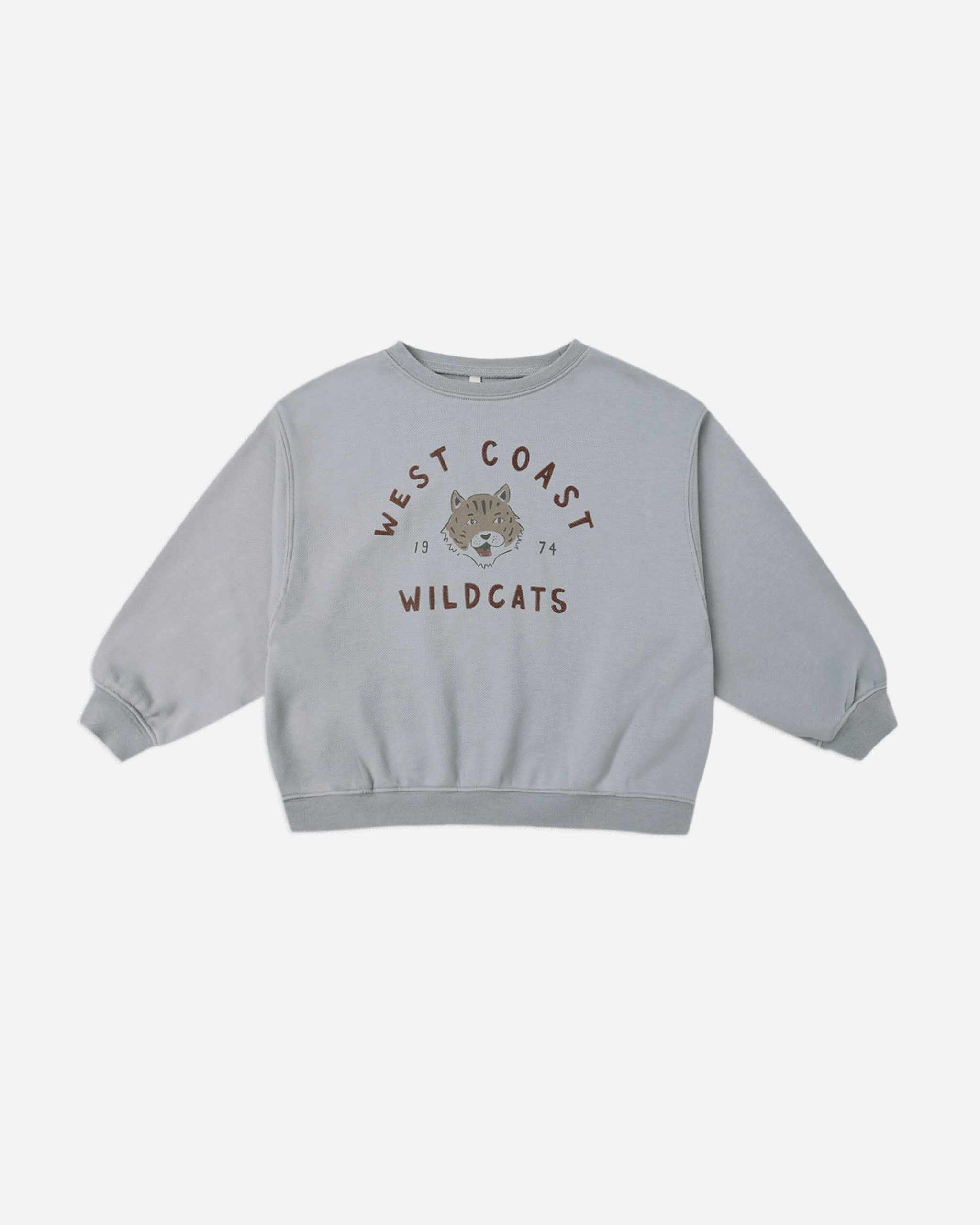 Oversized Sweatshirt || Wildcats - Rylee + Cru | Kids Clothes | Trendy Baby Clothes | Modern Infant Outfits |