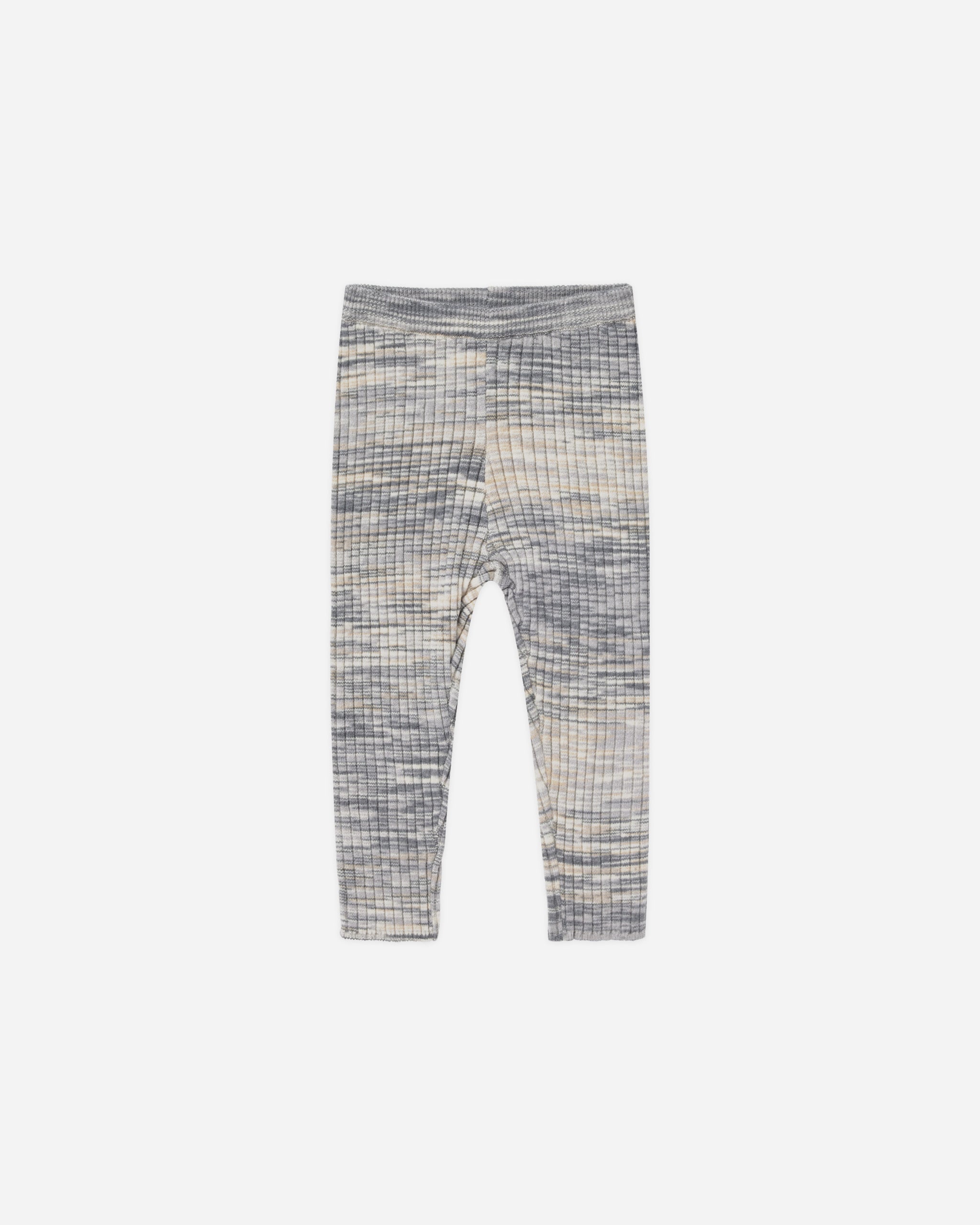 Ribbed Legging || Blue Space Dye - Rylee + Cru | Kids Clothes | Trendy Baby Clothes | Modern Infant Outfits |