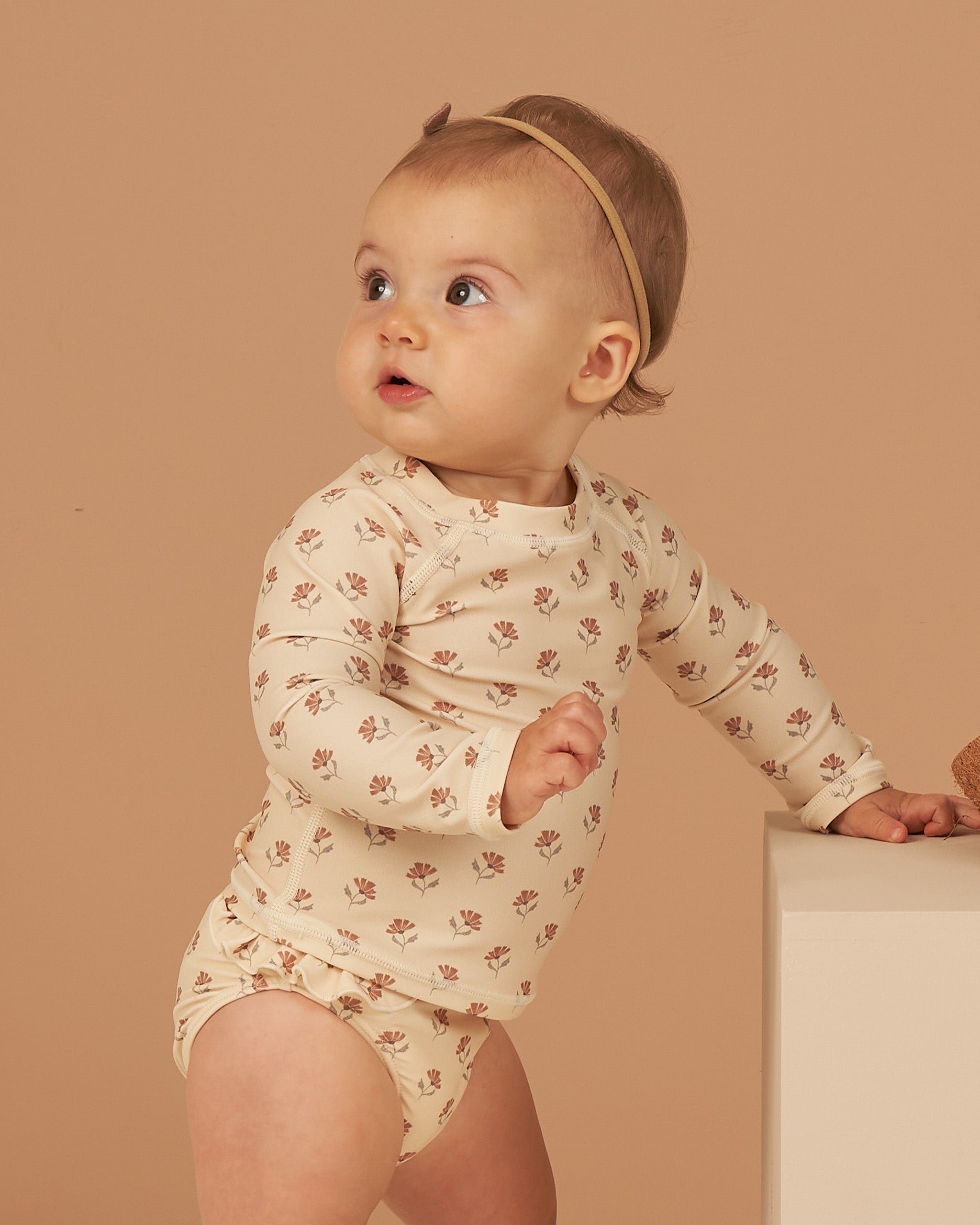 Maryn Rash Guard Set || Vintage Fleur - Rylee + Cru | Kids Clothes | Trendy Baby Clothes | Modern Infant Outfits |