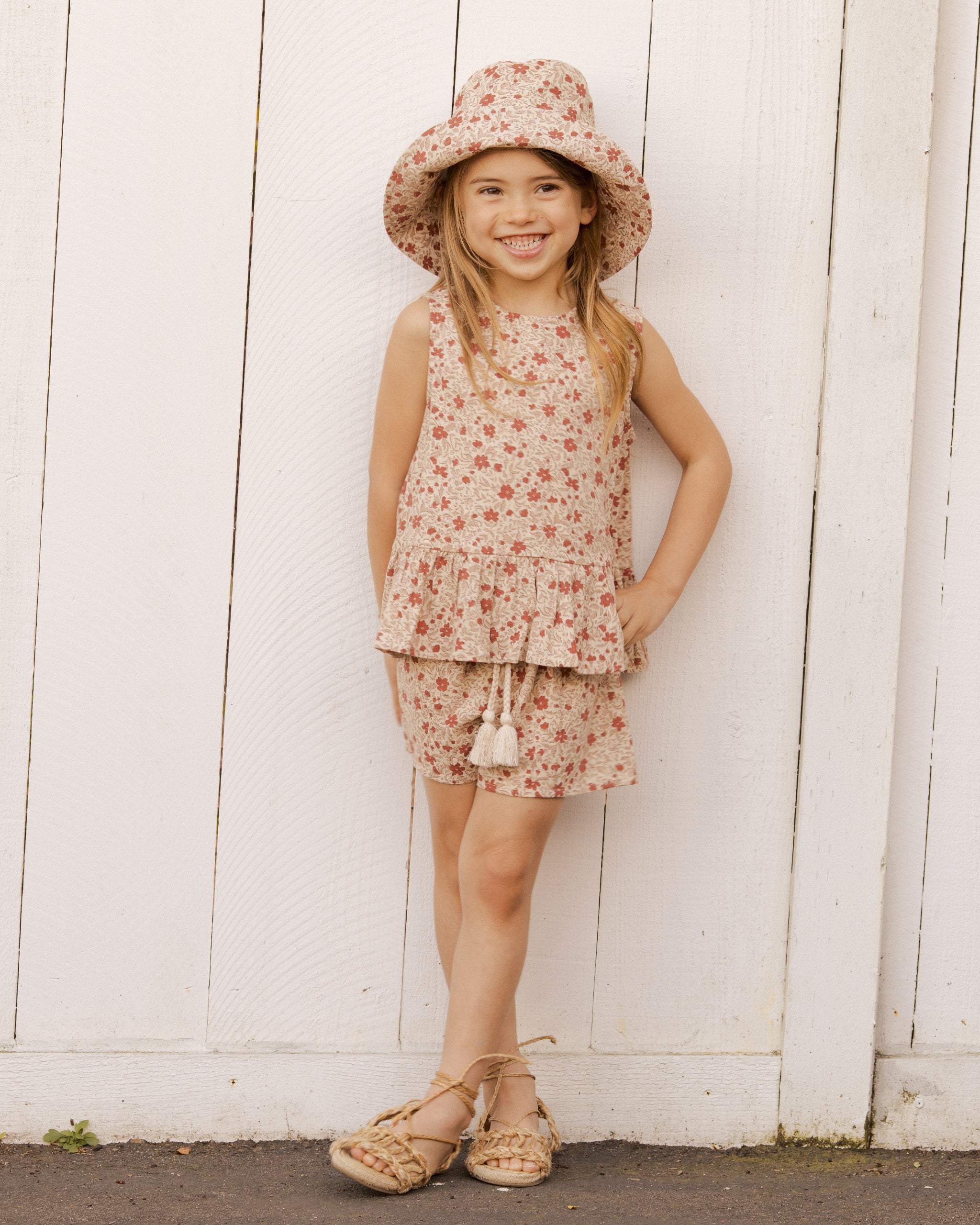 Carrie Set || Fleur - Rylee + Cru | Kids Clothes | Trendy Baby Clothes | Modern Infant Outfits |