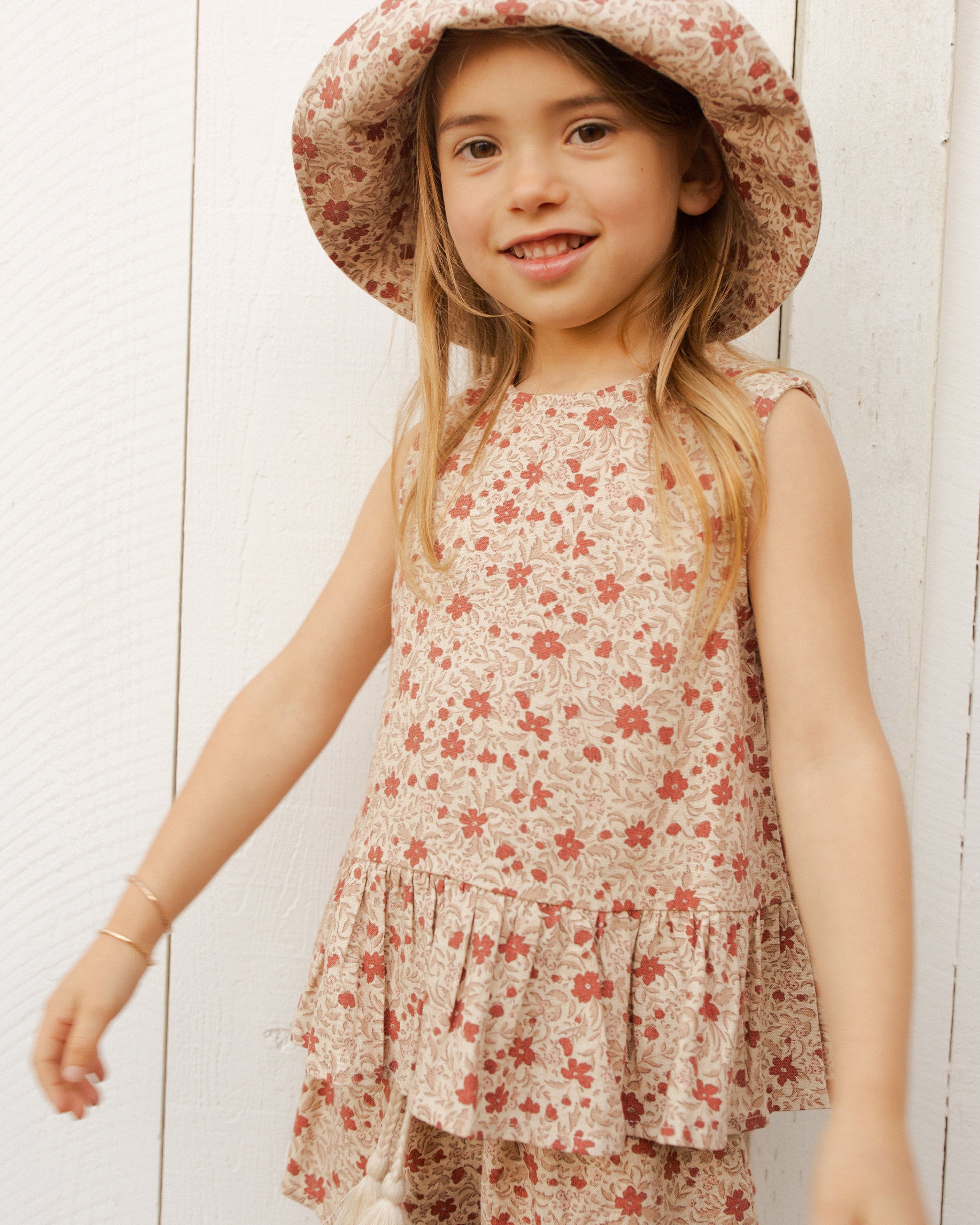Carrie Set || Fleur - Rylee + Cru | Kids Clothes | Trendy Baby Clothes | Modern Infant Outfits |