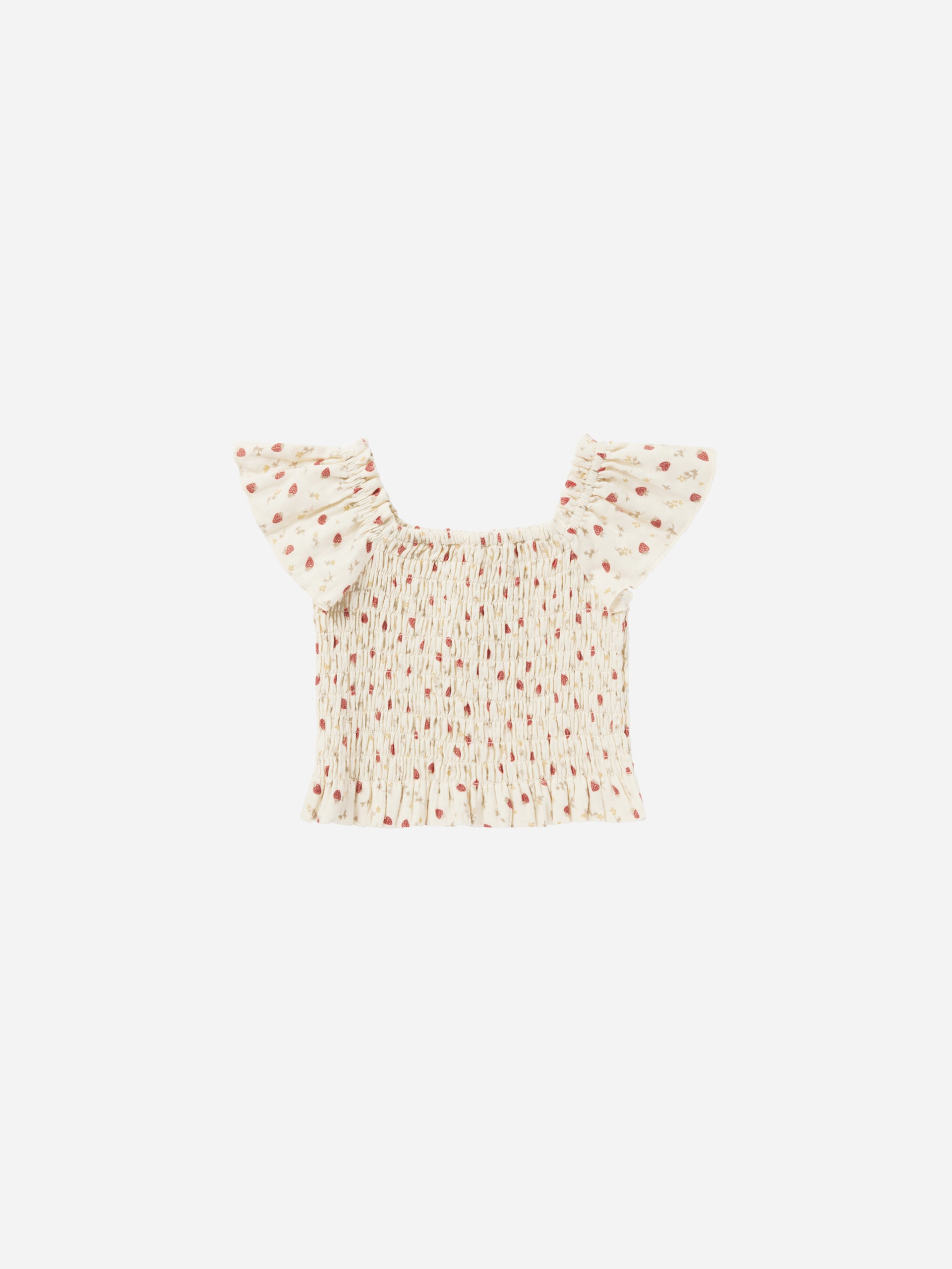 Zayla Top || Strawberry Fields - Rylee + Cru | Kids Clothes | Trendy Baby Clothes | Modern Infant Outfits |