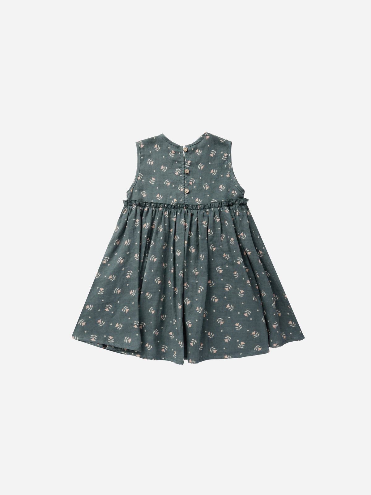 Rylee + Cru Palms Linen Blend Desert Dress • 2-3 years